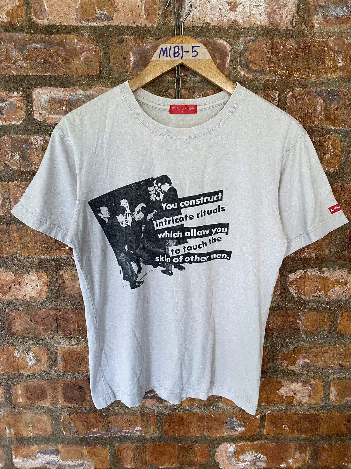 Barbara Kruger × Vintage 90s Barbara Kruger poem tee supreme Size US S / EU 44-46 / 1 - 2 Thumbnail