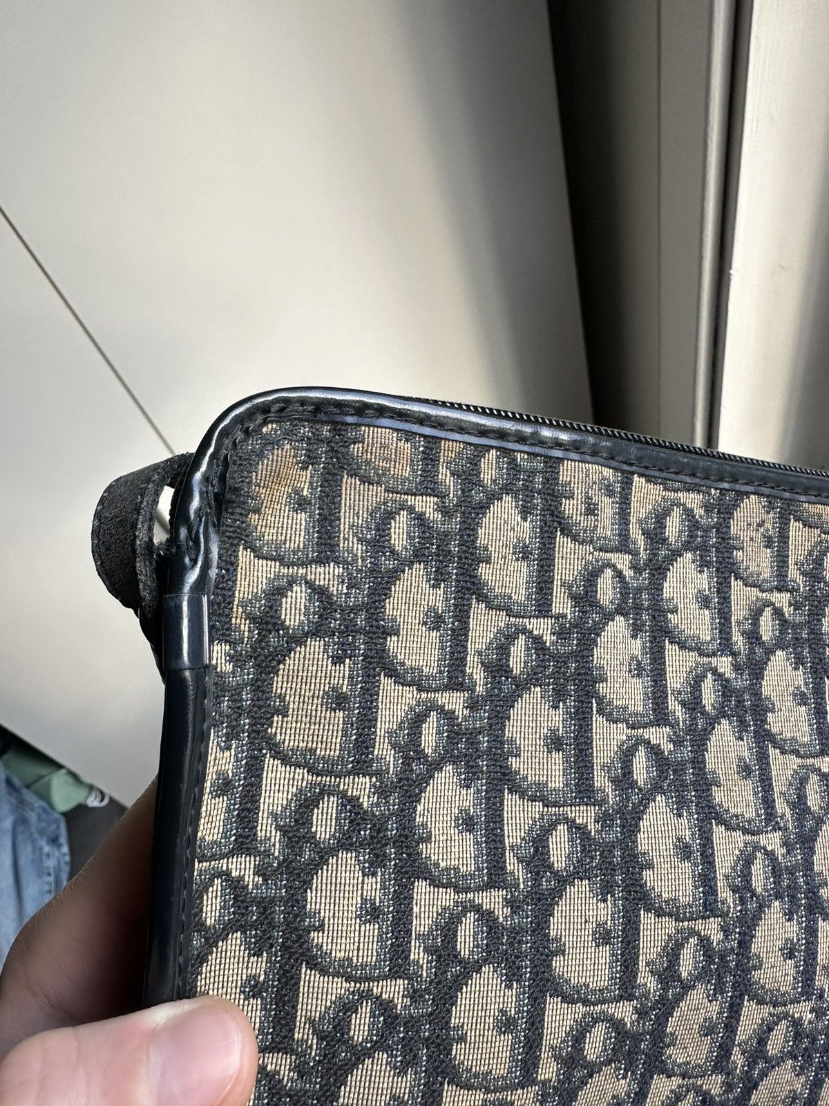 Christian Dior crossbody bag monogram vintage 70s