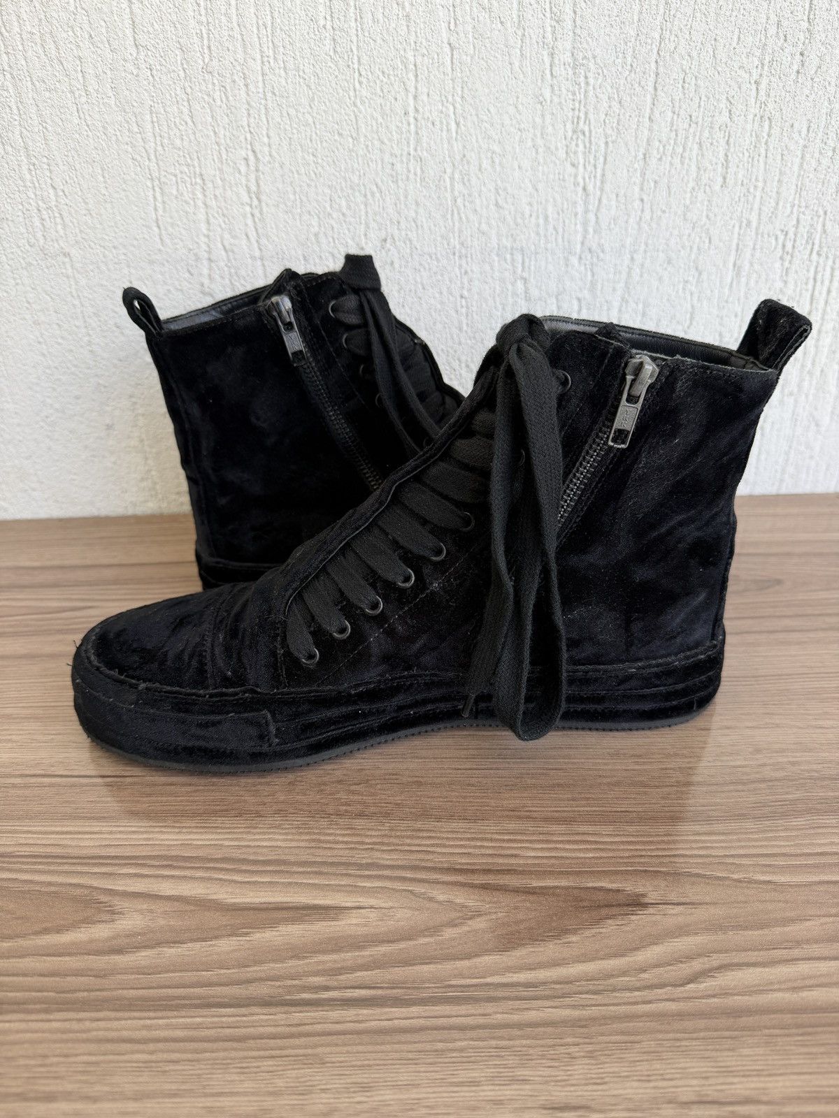 Ann Demeulemeester 🕷️Scamosciato velvet sneaker Size US 8.5 / EU 41-42 - 14 Thumbnail