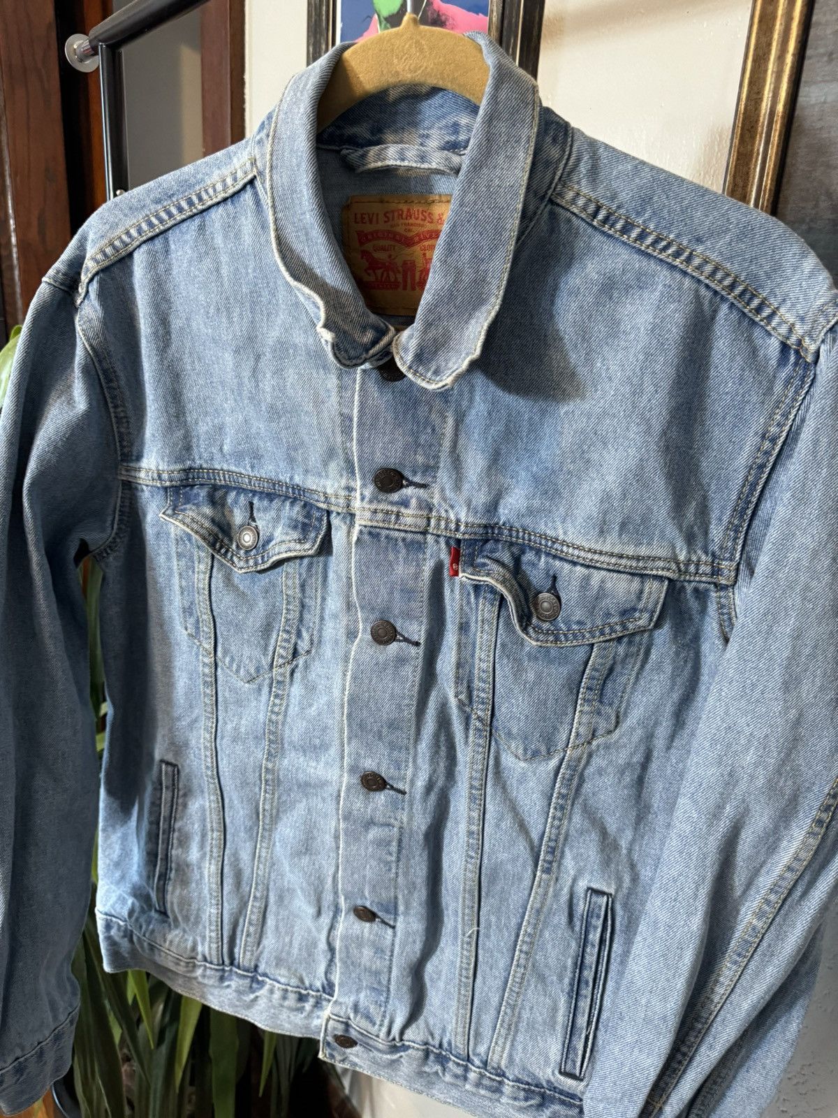 Levi's Levi’s Denim Jacket Size US L / EU 52-54 / 3 - 2 Thumbnail
