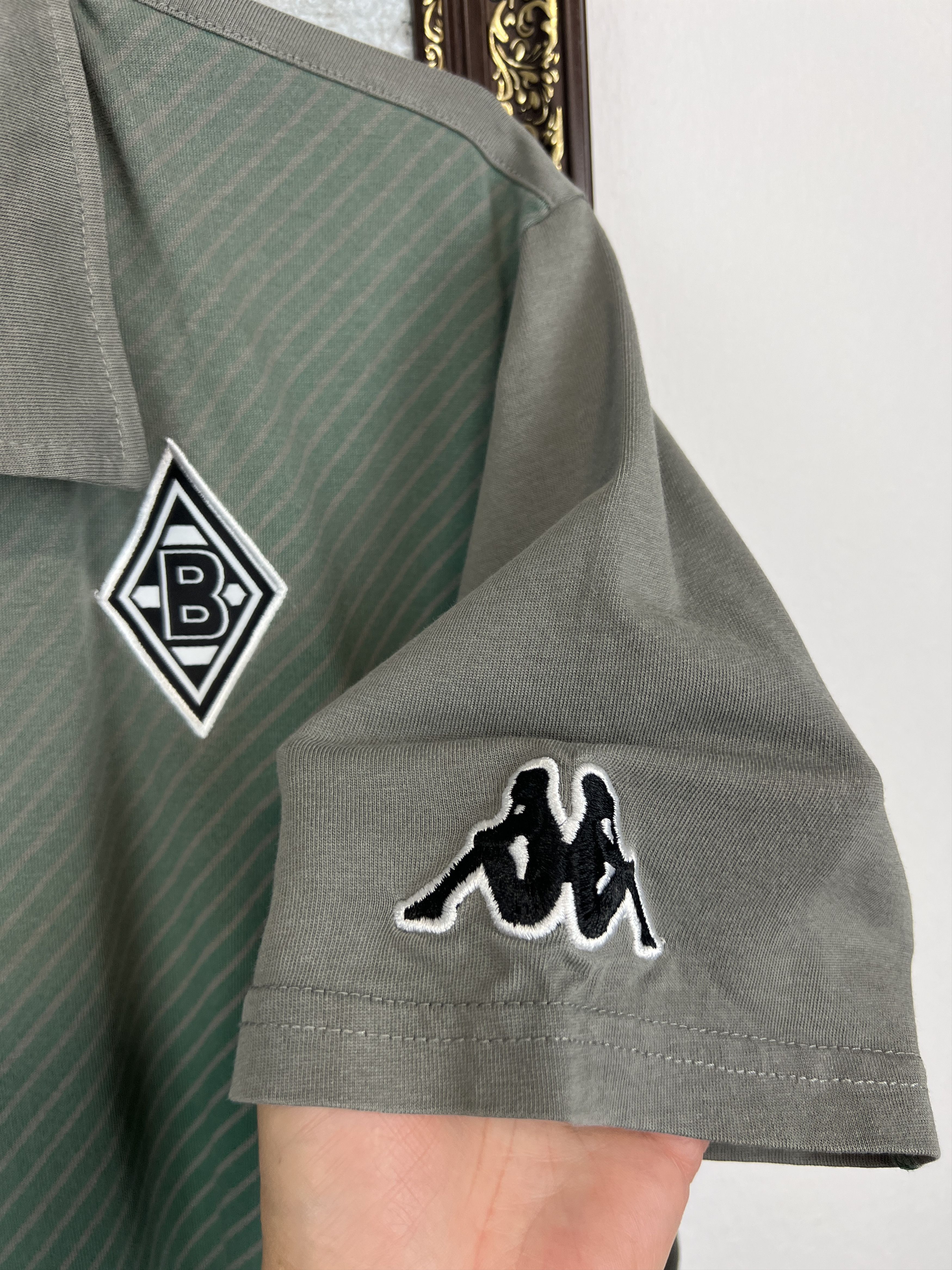 Kappa Monchengladbach Football Polo Shirt Soccer Train Jersey Size US XL / EU 56 / 4 - 4 Thumbnail