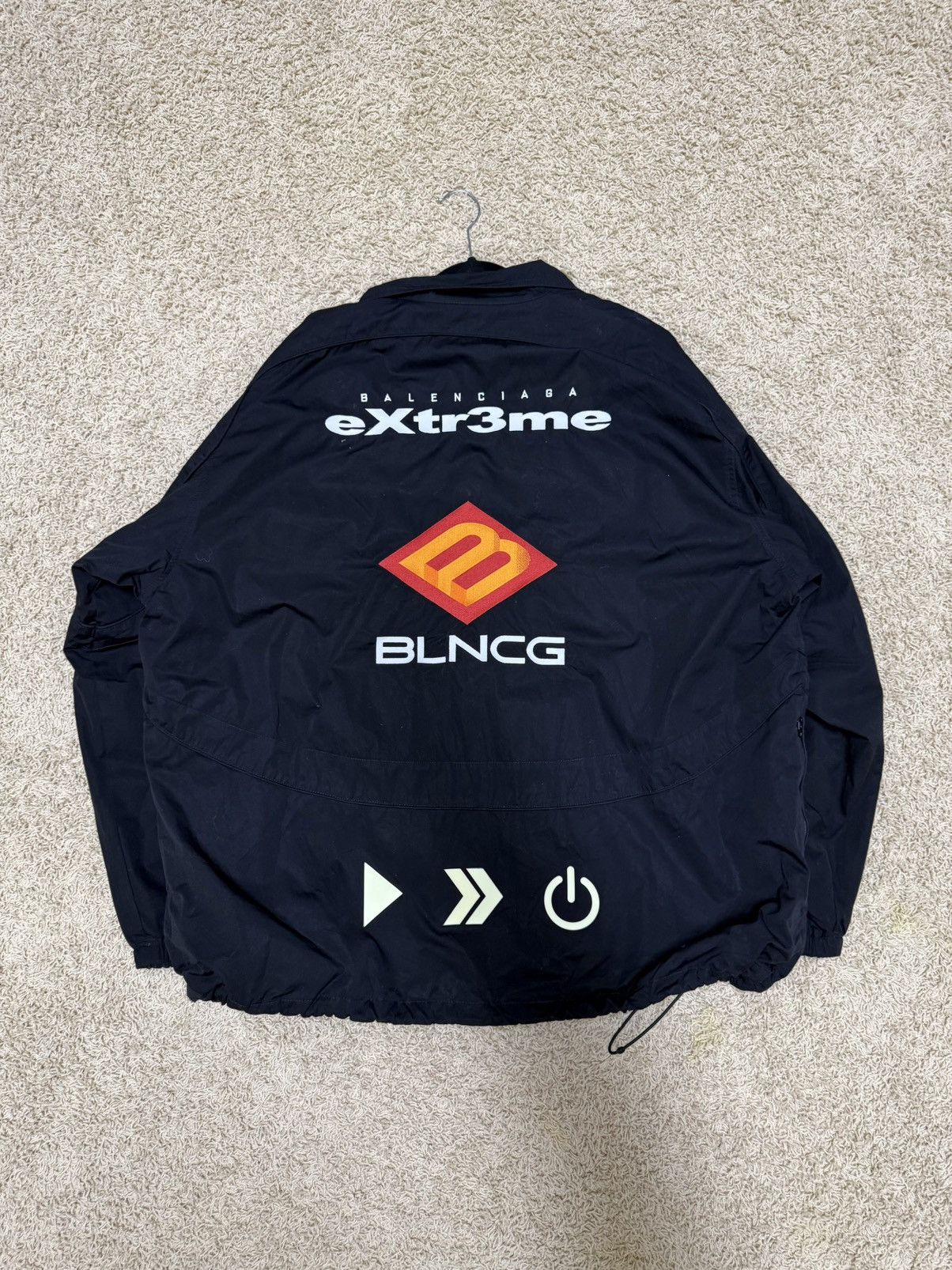 Balenciaga Balenciaga SS21 Gamer Track Jacket Size US M / EU 48-50 / 2 - 2 Thumbnail