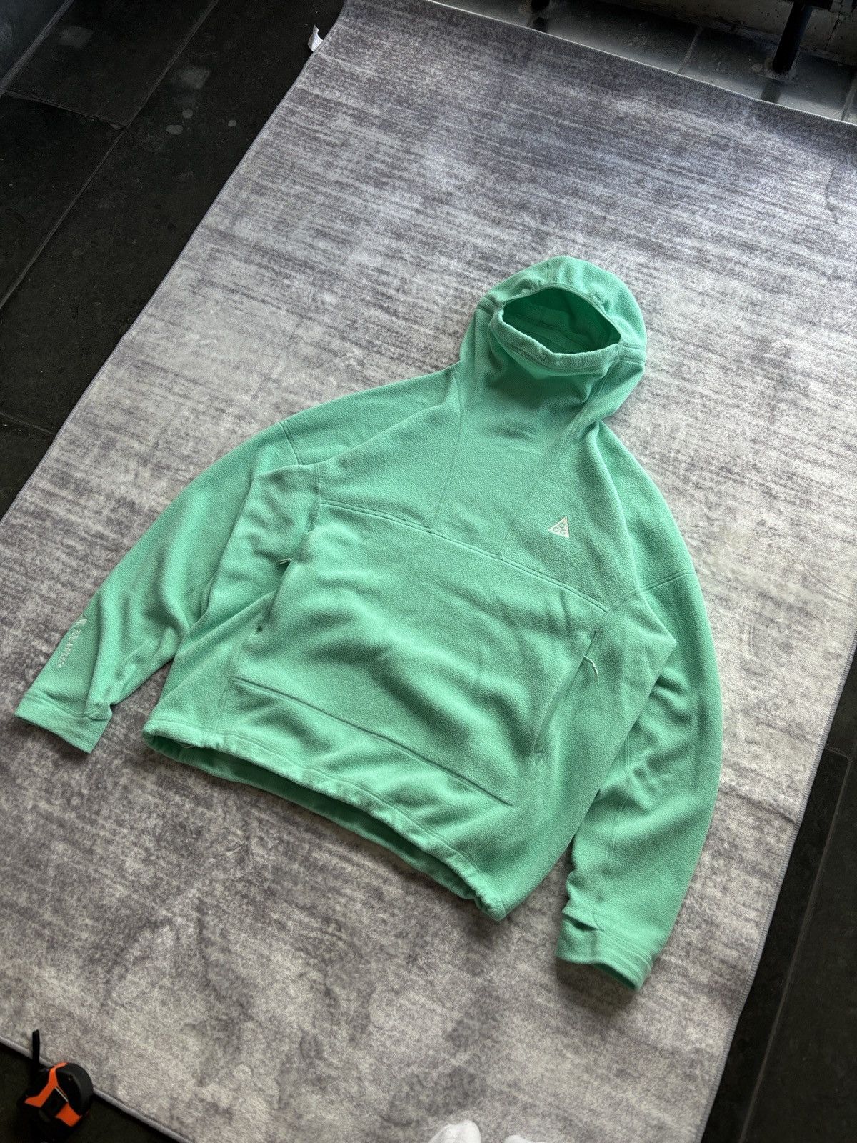Nike ACG Nike ACG Polartec Wolf Tree Pullover Ninja Mask Hoodie Mint Size US L / EU 52-54 / 3 - 2 Thumbnail