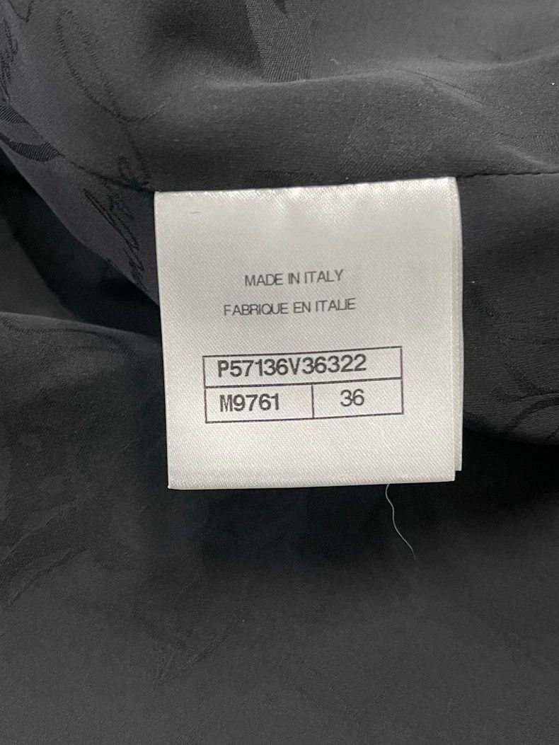 Chanel Chanel Forest series black and silver tweed bird coat Size XS / US 0-2 / IT 36-38 - 4 Thumbnail