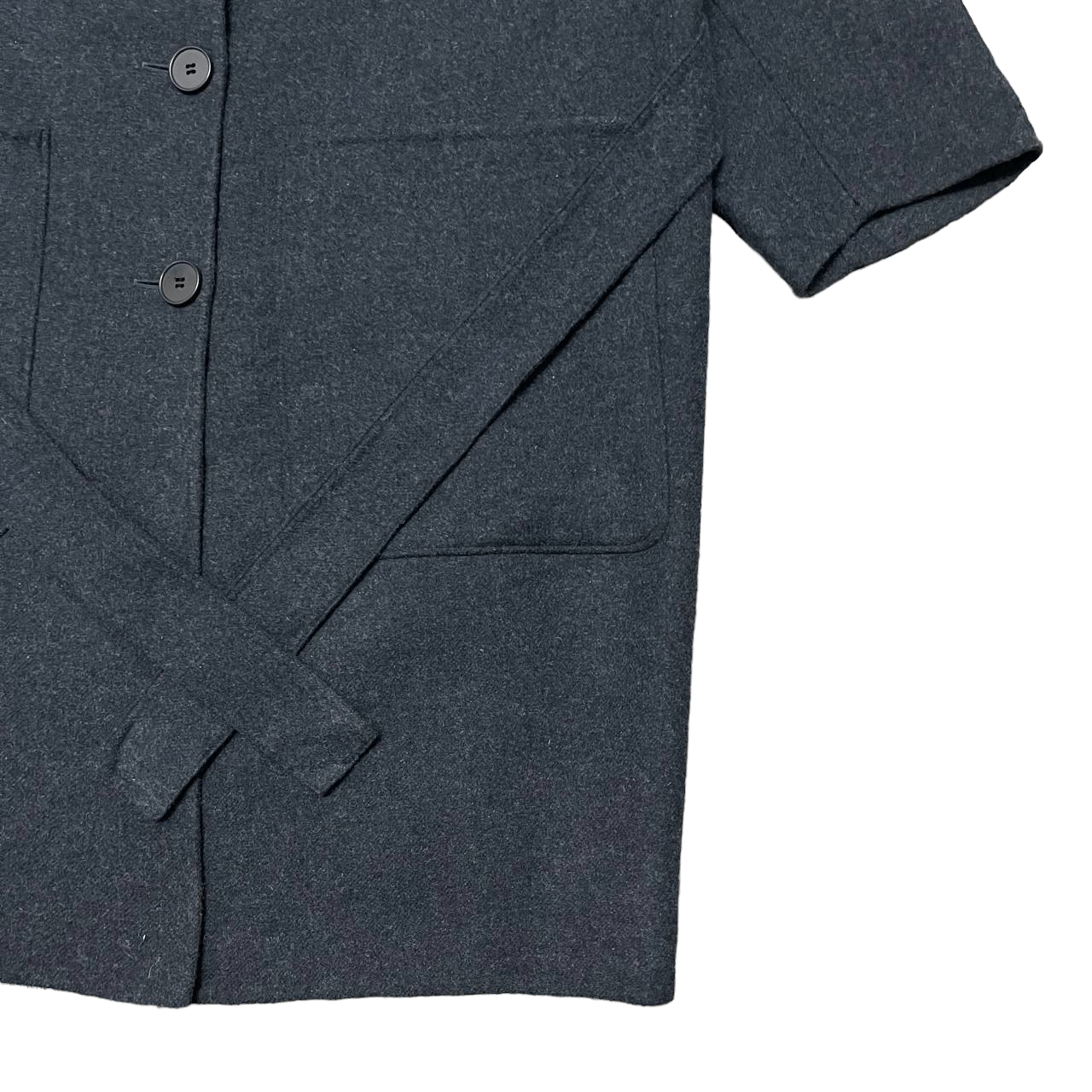 Lemaire × Uniqlo Uniqlo U Lemaire Wool Long Coat Size US XXL / EU 58 / 5 - 4 Thumbnail