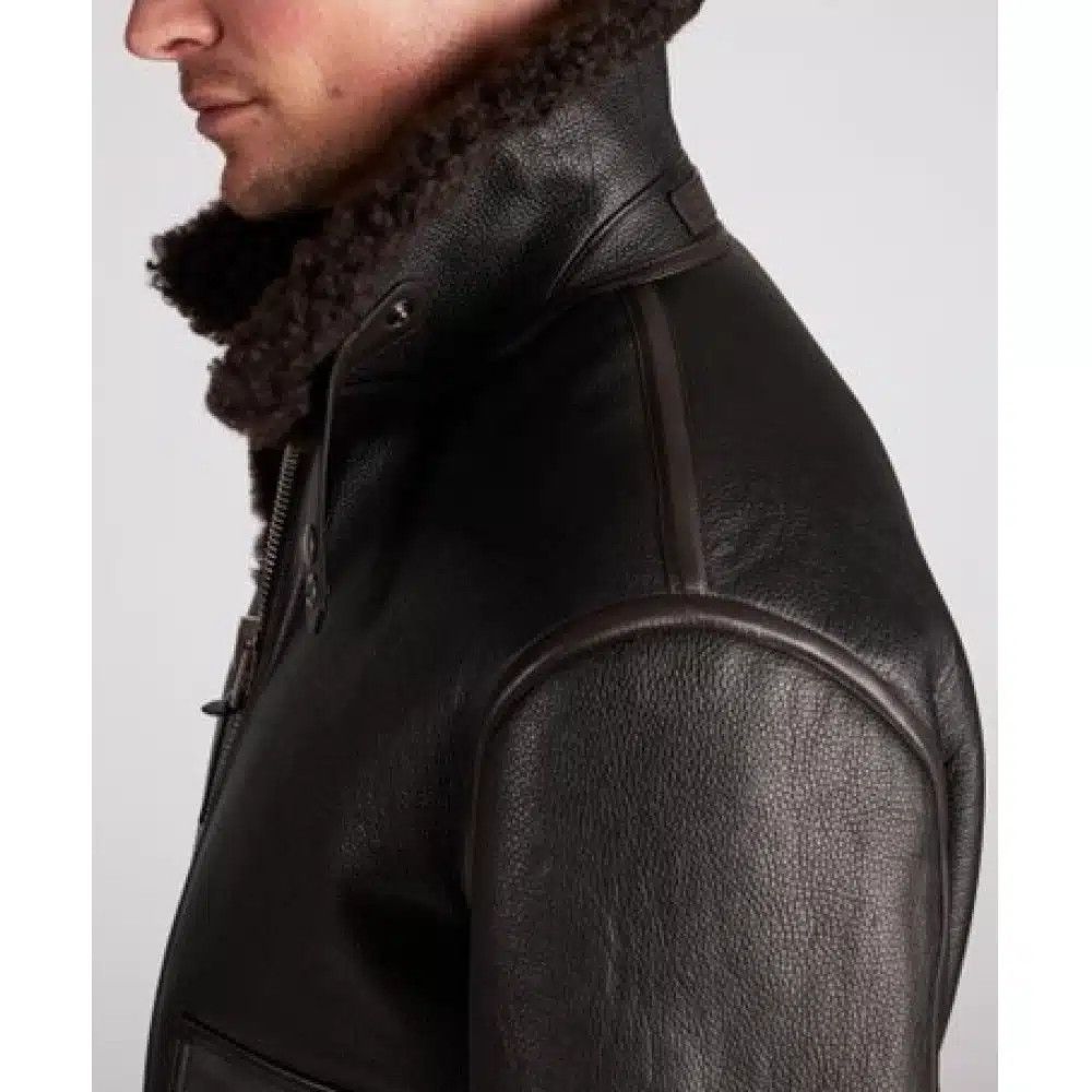 Tom Ford o1loc1c1024 TFL991 Shearling Short Coat in Black Size US L / EU 52-54 / 3 - 4 Thumbnail