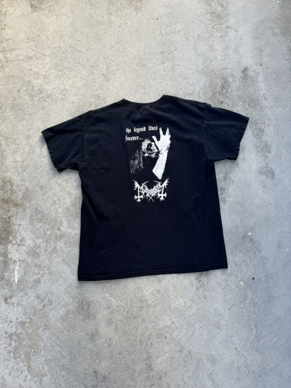 Band Tees Vintage Y2K 2000s Mayhem T Shirt Size US L / EU 52-54 / 3 - 2 Thumbnail