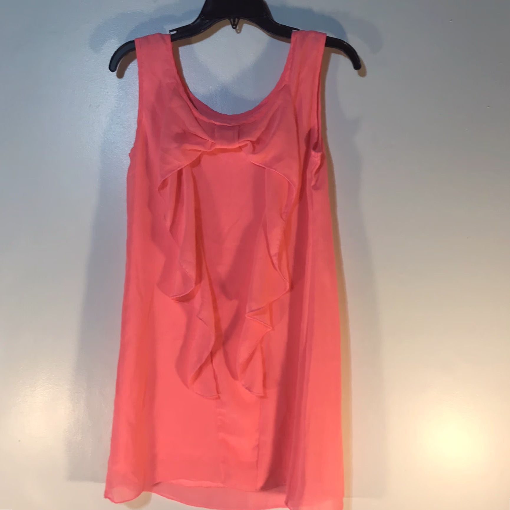 Vintage Honey & Rosie Neon Pink Juniors Tank Dress S Women Casual Summer Sleeveless Made in USA Size S / US 4 / IT 40 - 2 Thumbnail