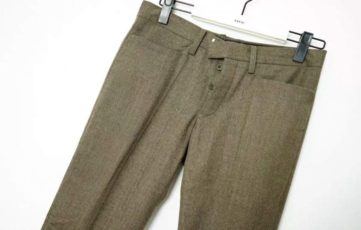 Iroquois Japan Iroquois Single Pleat Wool Blend Suit Pants Size US 32 / EU 48 - 3 Thumbnail