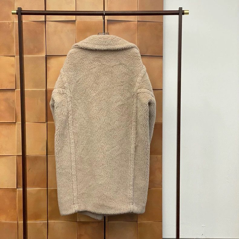 Max Mara Max Mara Sandy Alpaca Teddy Coat Size M / US 6-8 / IT 42-44 - 2 Thumbnail