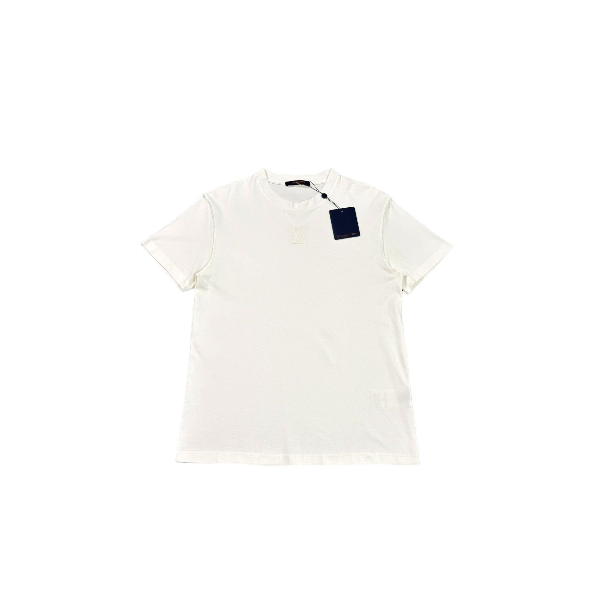 Louis Vuitton Louis Vuitton Embossed Logo T-Shirt Size M Size US M / EU 48-50 / 2 - 1 Thumbnail