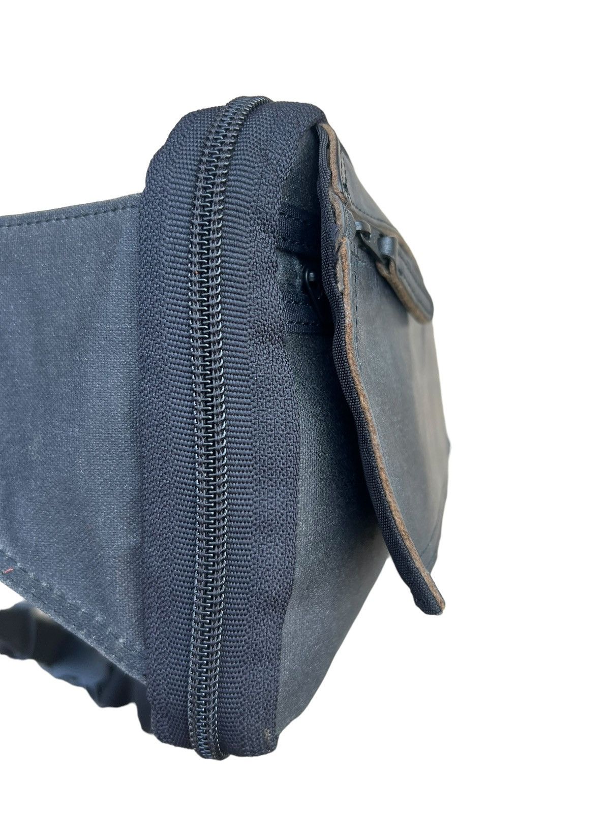 Porter RARE! Porter by Yoshida Waxed Canvas Leather Chest Bag Size ONE SIZE - 12 Thumbnail