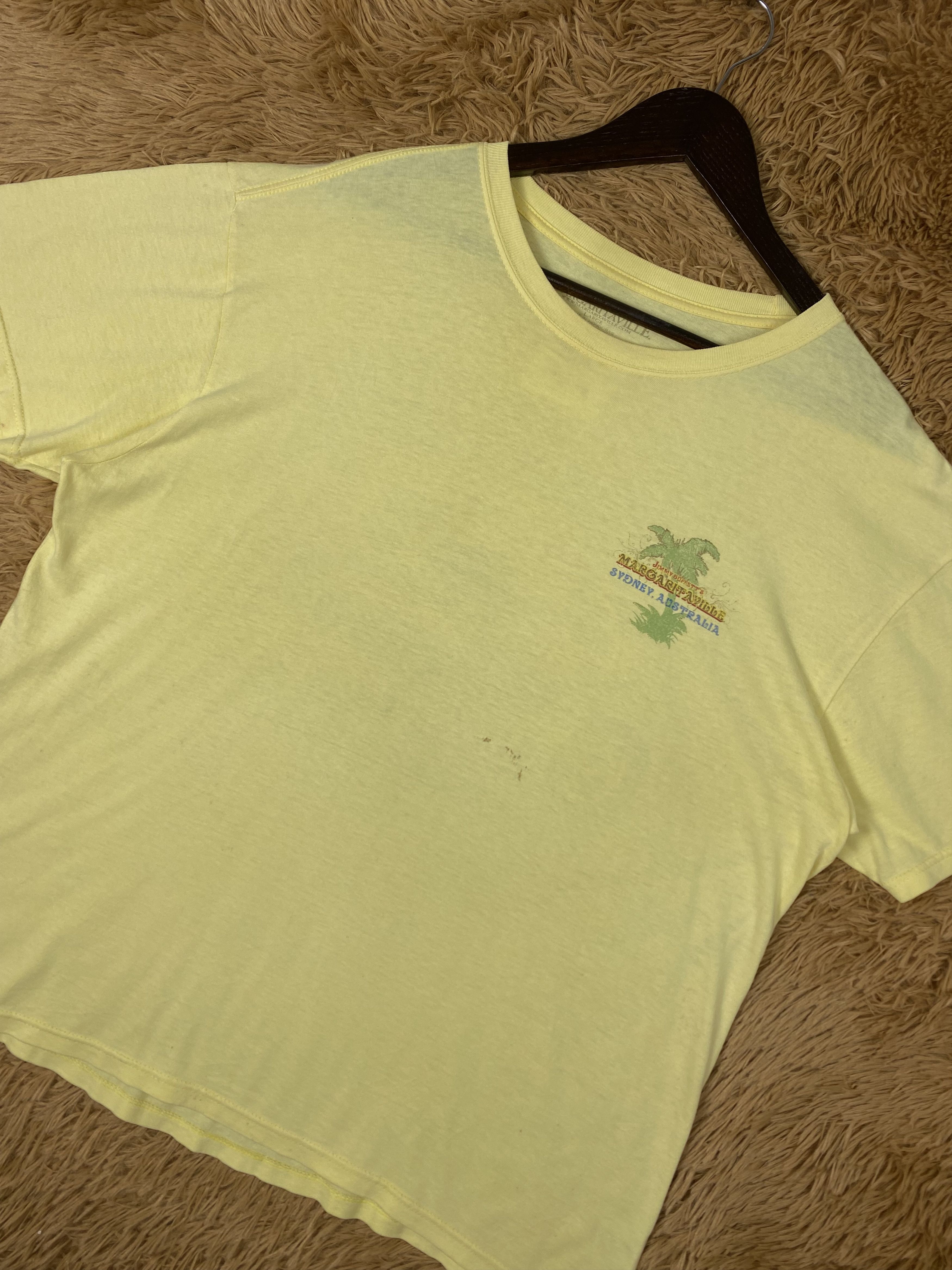 Band Tees Vintage Jimmy Buffett's Margaritaville T-Shirts PT0079 Size US L / EU 52-54 / 3 - 3 Thumbnail