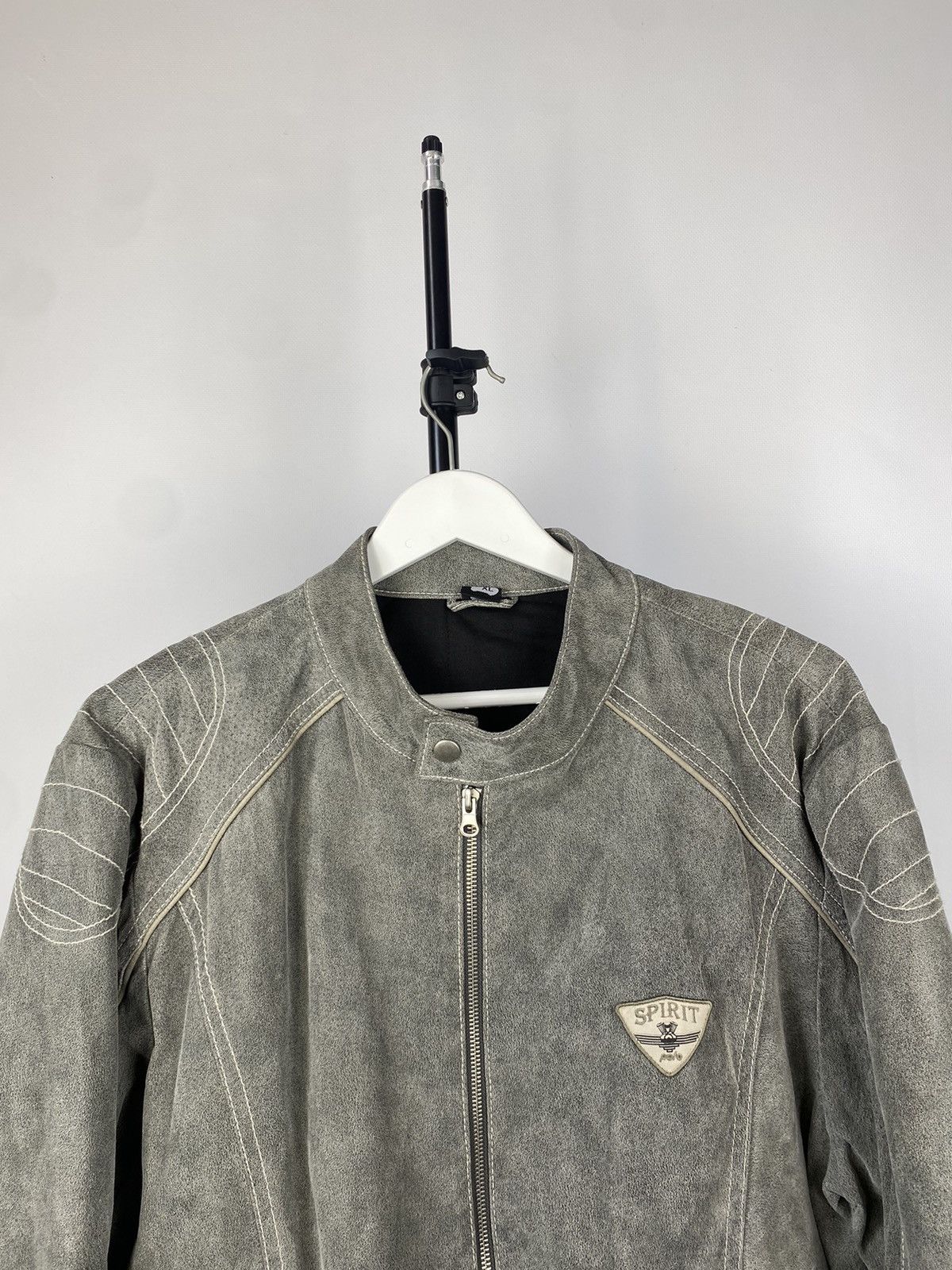 Other 🔥SPIRIT MOTORS RACING TRUE LEATHER JACKET L-XL Size US L / EU 52-54 / 3 - 2 Thumbnail