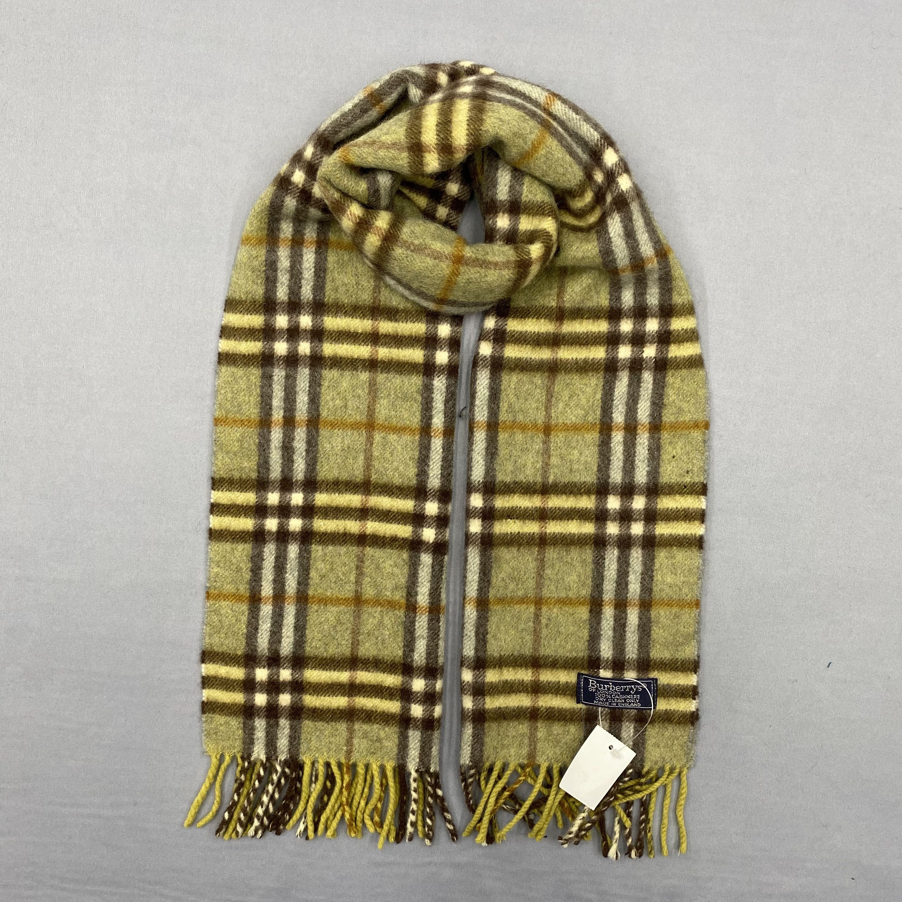 Burberry Vintage Burberry Scarf Muffler Wool Cashmere Winter Scarves Size ONE SIZE - 1 Thumbnail