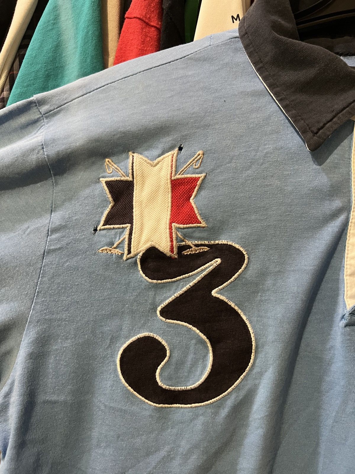 La Martina VINTAGE LA MARTINA SWITZERLAND BIG LOGO 3 CHIEF KIEF STYLE Size US L / EU 52-54 / 3 - 4 Thumbnail