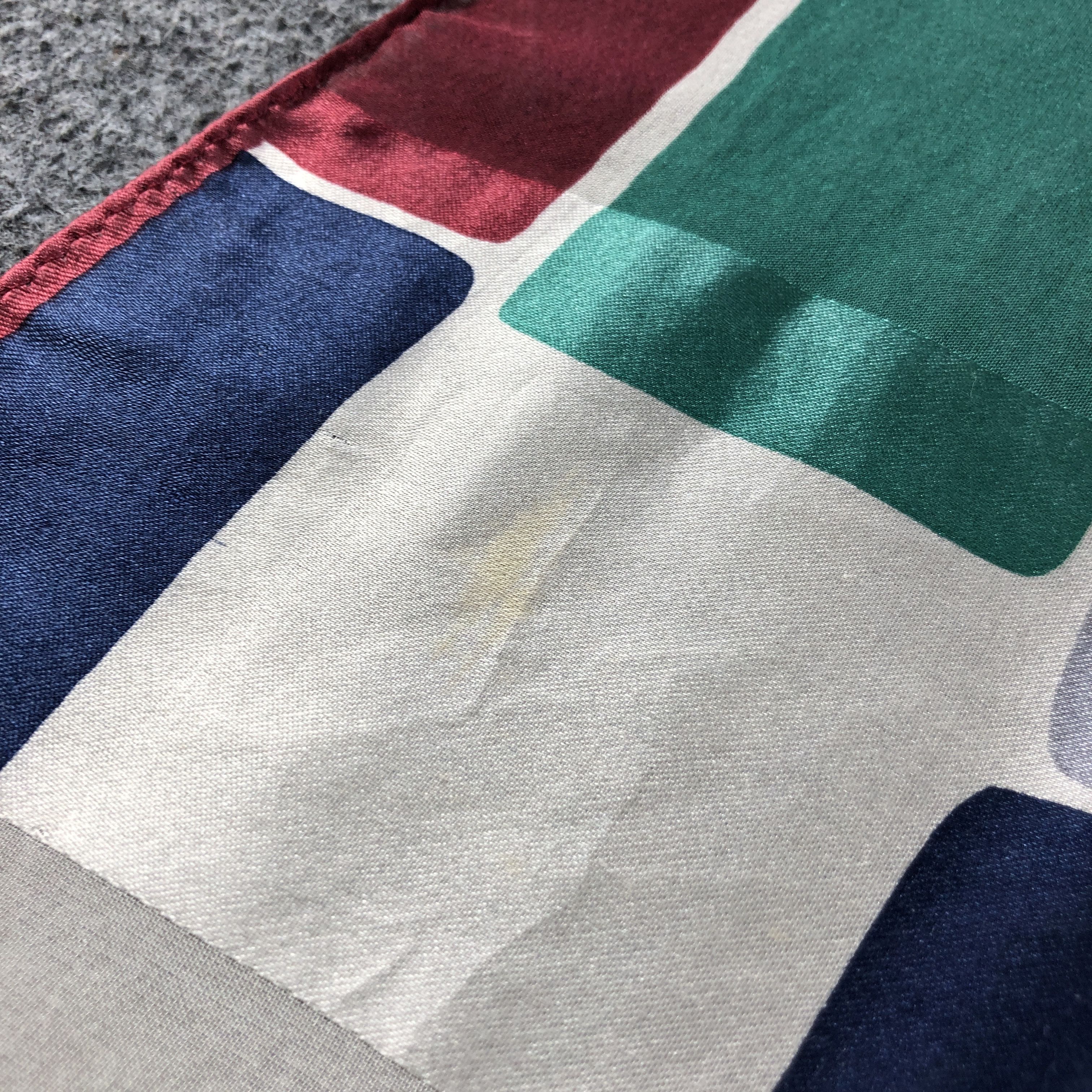 Charles Jourdan Charles Jourdan Abstract Silk Scarf M1115 Size ONE SIZE - 5 Thumbnail