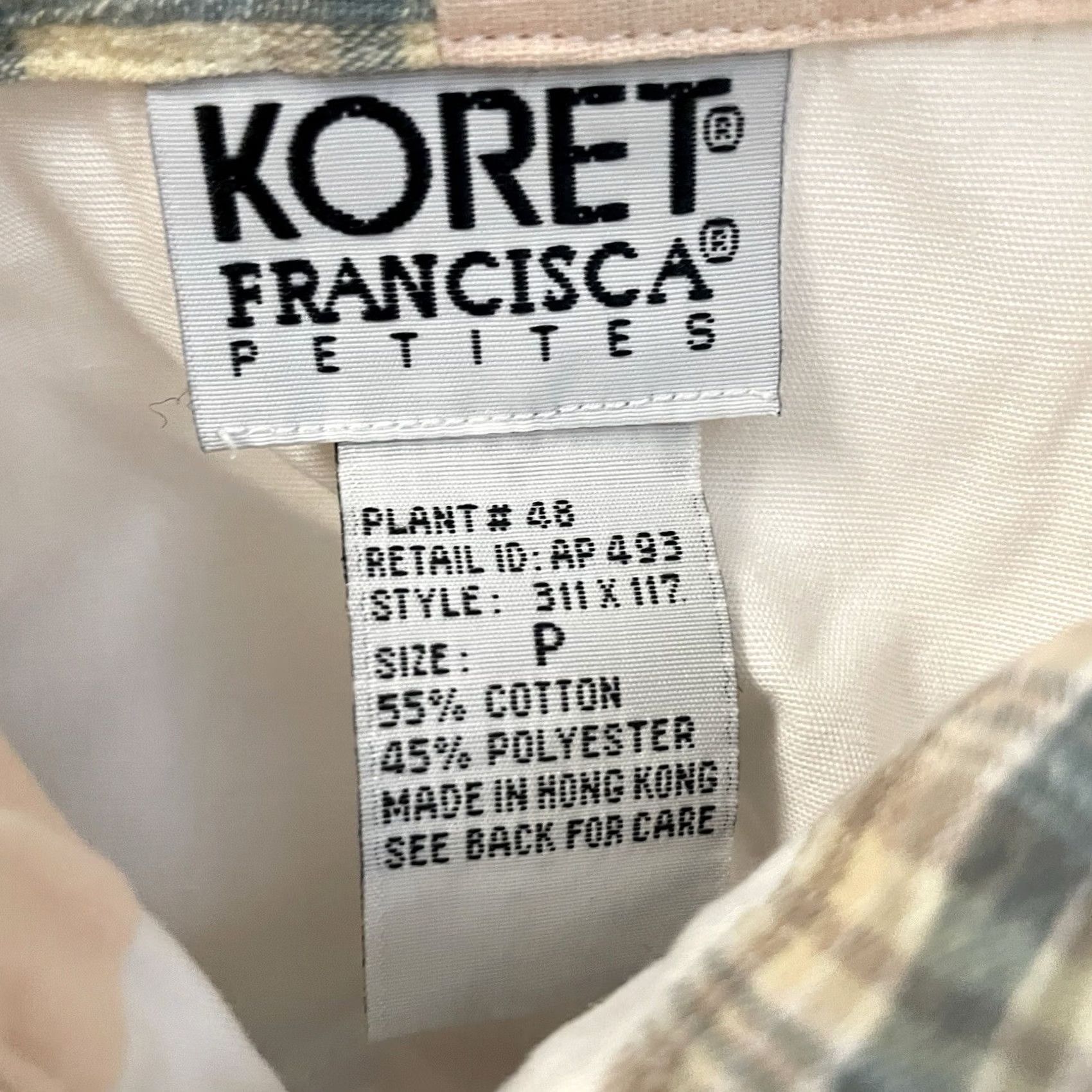 Vintage Koret Francisca Jacket Womens Medium White Full Zip Embroidery 90s Y2K Ladies Size M / US 6-8 / IT 42-44 - 5 Thumbnail