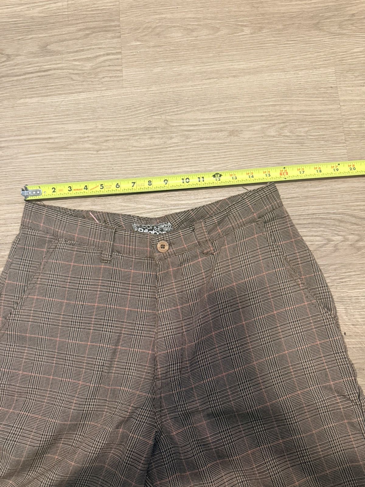 Billabong Plaid Y2K Billabong shorts Size US 31 - 8 Thumbnail