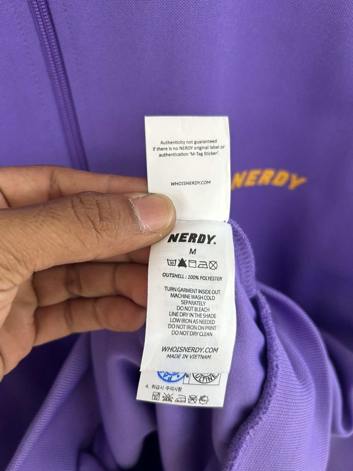 NERDY Nerdy Tracktop Purple Stripes Size US M / EU 48-50 / 2 - 6 Thumbnail