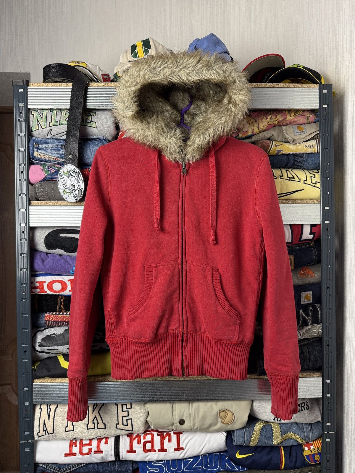 Japanese Brand QUILTED FUR LINER REVERSIBLE JACKET AOZORA JAPAN HEAVEN Size S / US 4 / IT 40 - 3 Thumbnail