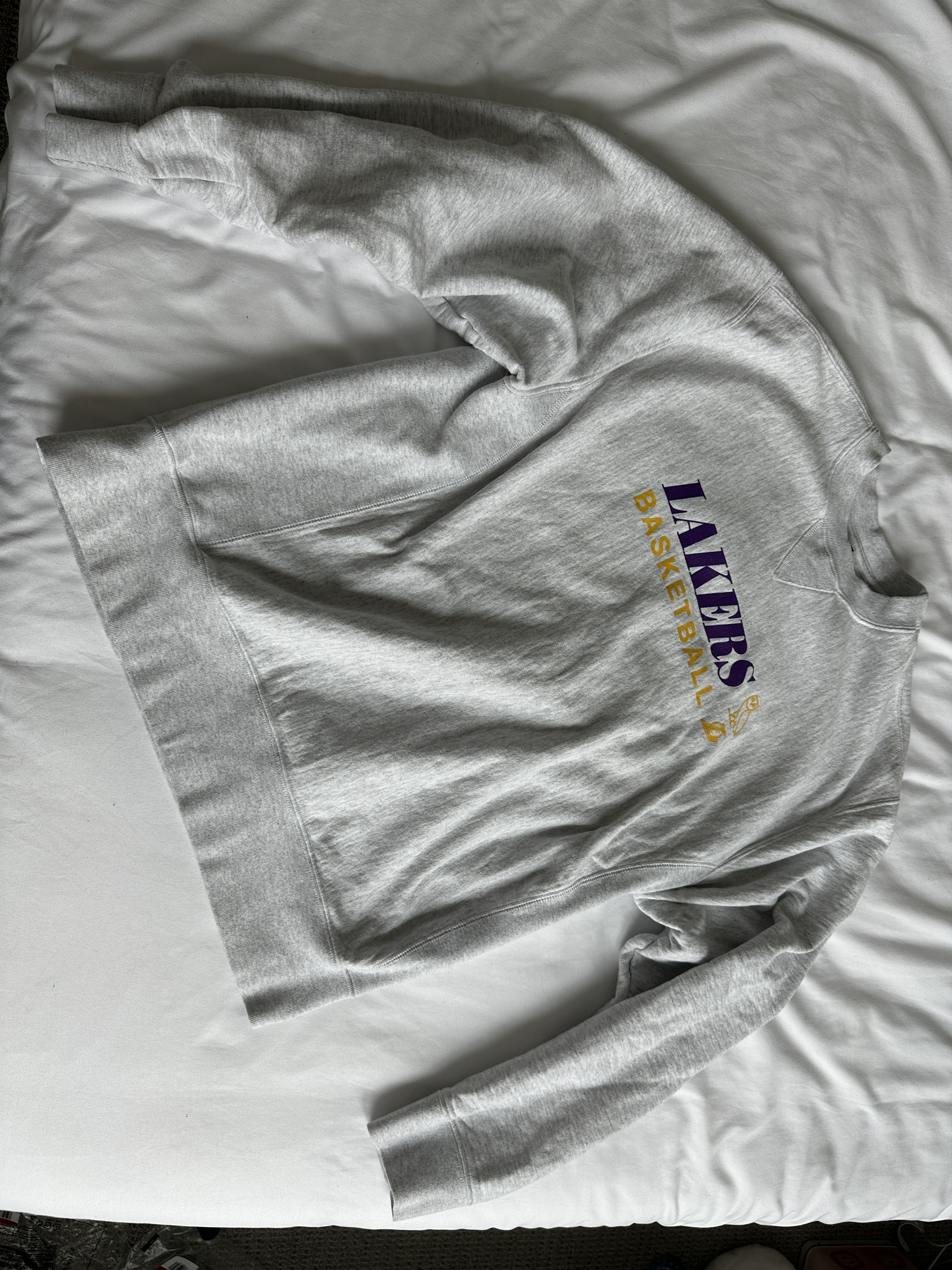 NBA × October's Very Own Octobers Very Own x Lakers x NBA Crewneck Sweatshirt Size US L / EU 52-54 / 3 - 3 Thumbnail