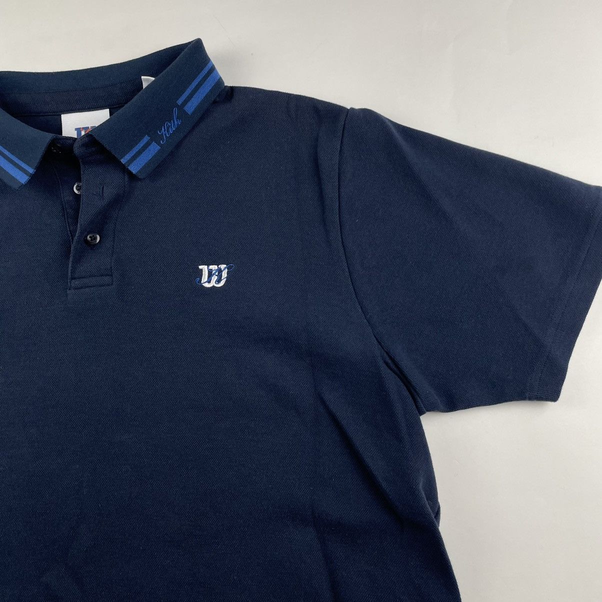 Kith × Wilson Kith x Wilson Cotton Pique Polo Shirt Racquet Crew SS Tennis Size US M / EU 48-50 / 2 - 4 Thumbnail