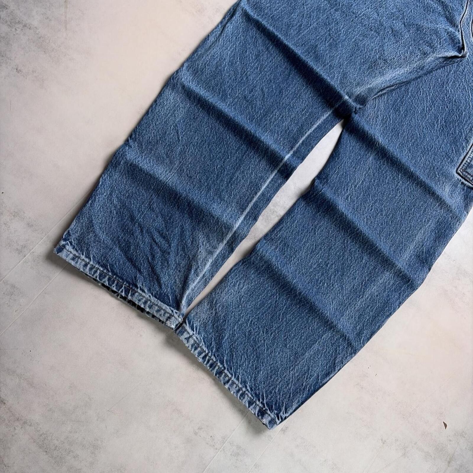 Dickies Vintage Dickies Grunge Baggy Faded Carpenter Denim Jeans Size US 34 / EU 50 - 4 Thumbnail