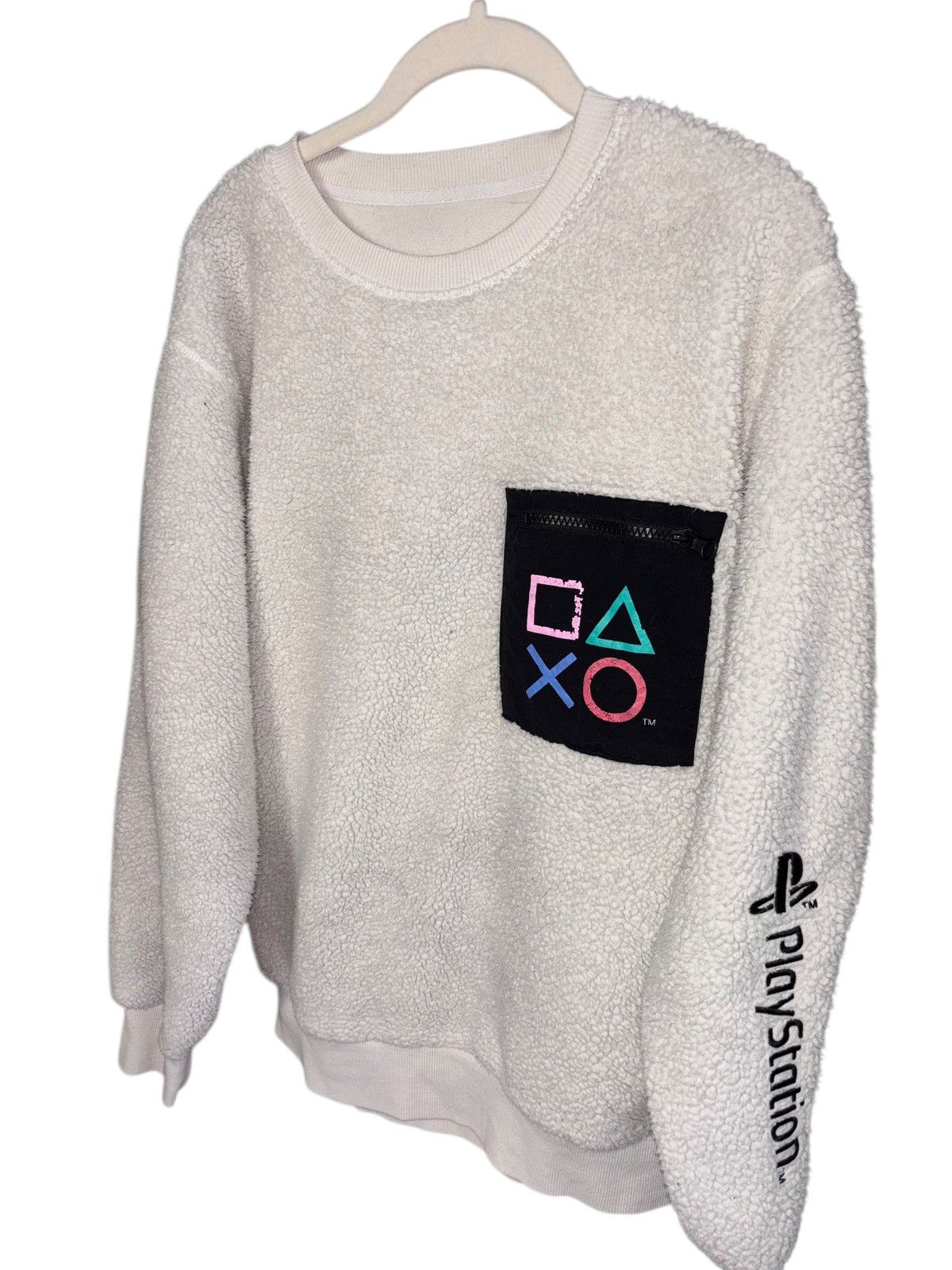 Playstation Vintage 90's PlayStation Promo Embroidered Crewneck Size US XL / EU 56 / 4 - 1 Thumbnail