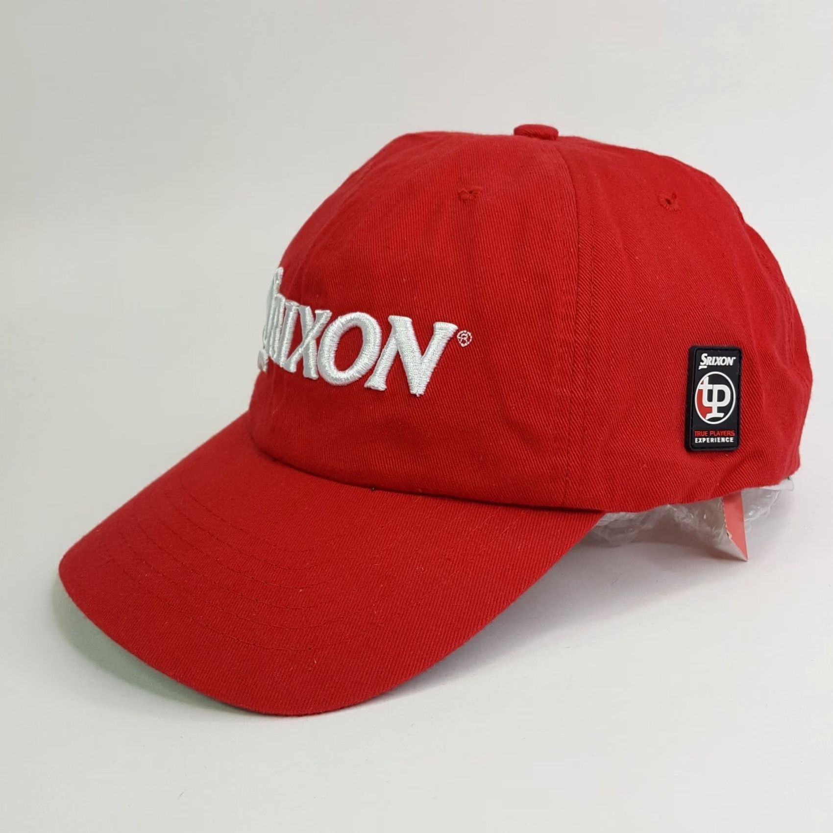 Logo 7 VINTAGE Srixon Golf Red Twill PGA Hat Baseball Cap Logo Sports VTG Adjustable Snaptback Men Cotton Twill 90s Golf Casual Mens Size ONE SIZE - 3 Thumbnail