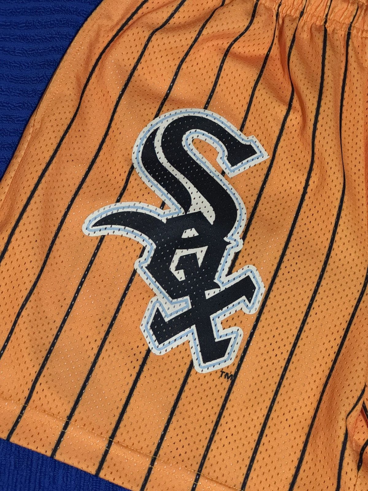 Eric Emanuel × MLB Eric Emanuel Chicago White Sox Mesh EE shorts Size US 30 / EU 46 - 2 Thumbnail