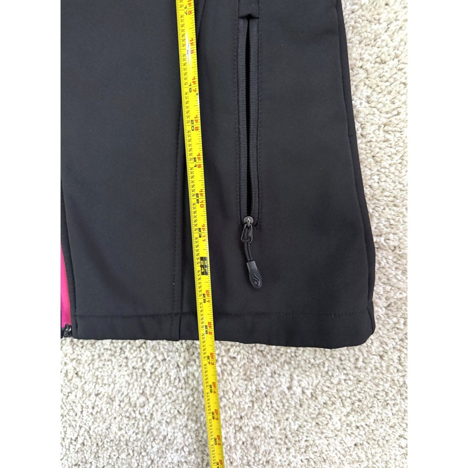 Vintage Ideology Jacket Womens Small Black Softshell Full Zip Lined Athletic Running Size S / US 4 / IT 40 - 4 Thumbnail