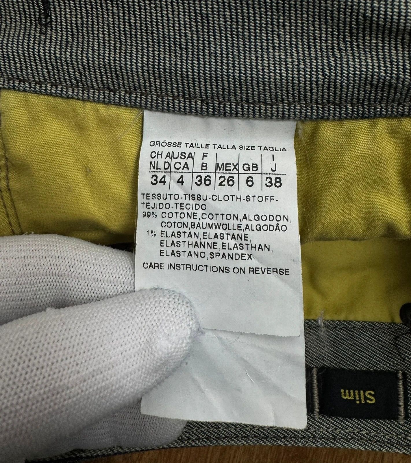 Sportmax Sportmax Code Vintage Crop Jeans Slim size US4 I38 Size 27" / US 4 / IT 40 - 16 Thumbnail
