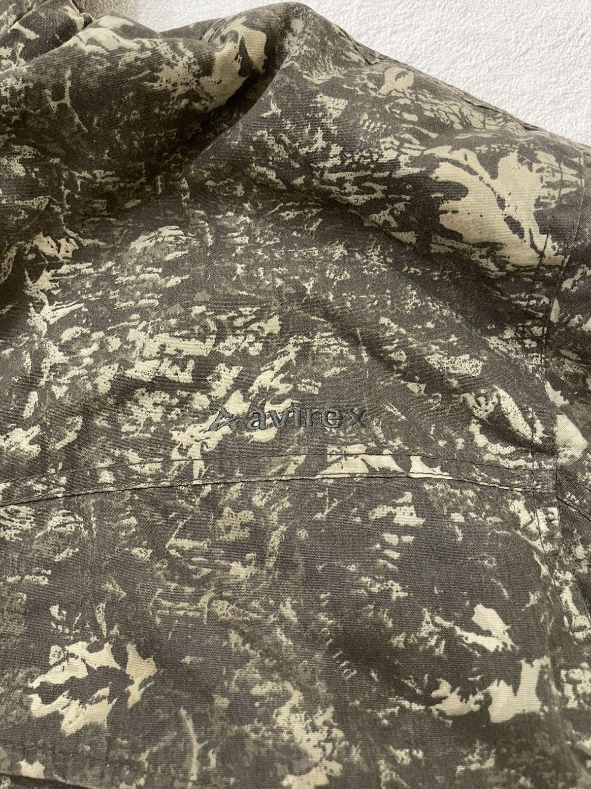 Avirex 2000s Avirex Camo Parka Fur Hood Heavy Utility Ifsix LGB Goa Size US XXL / EU 58 / 5 - 5 Thumbnail