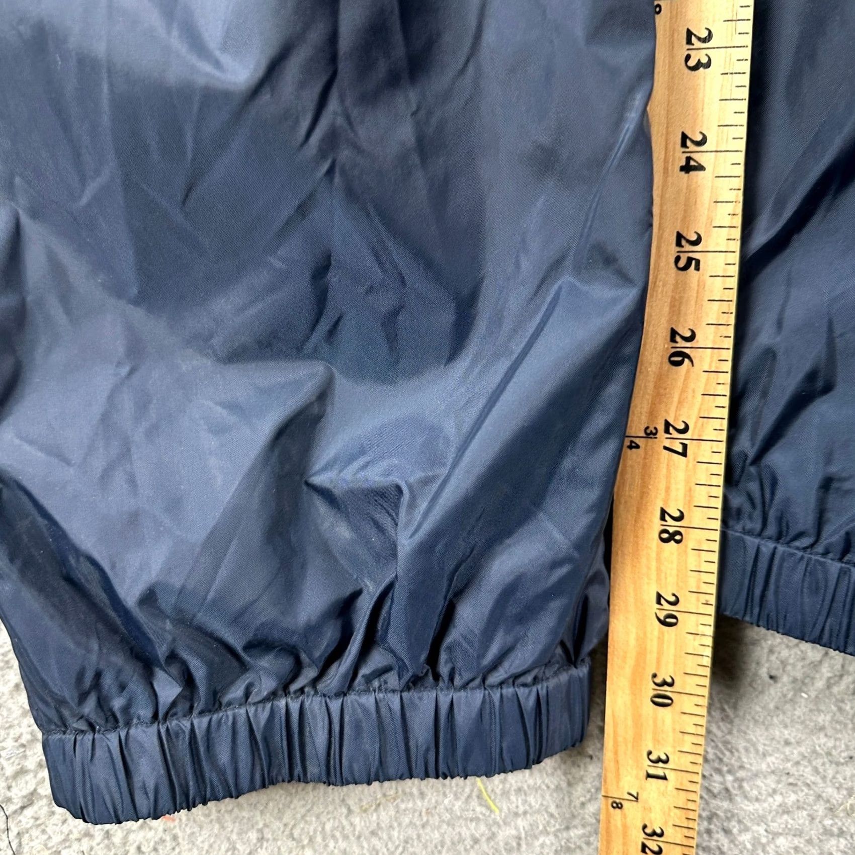 Croft & Barrow Croft Barrow Sport Mens XL Wind Pants Jogger Blue Lined Elastic Waistband Size US 36 / EU 52 - 6 Thumbnail