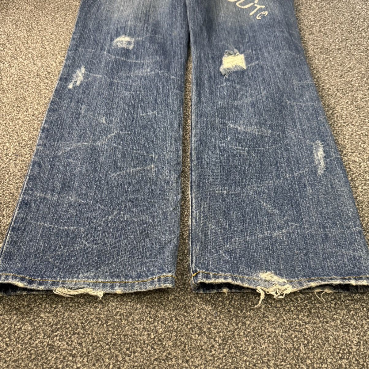 Hysteric Glamour Japanese Archival Co&Lu Geronimo Route Distressed Denim Size US 31 - 10 Thumbnail