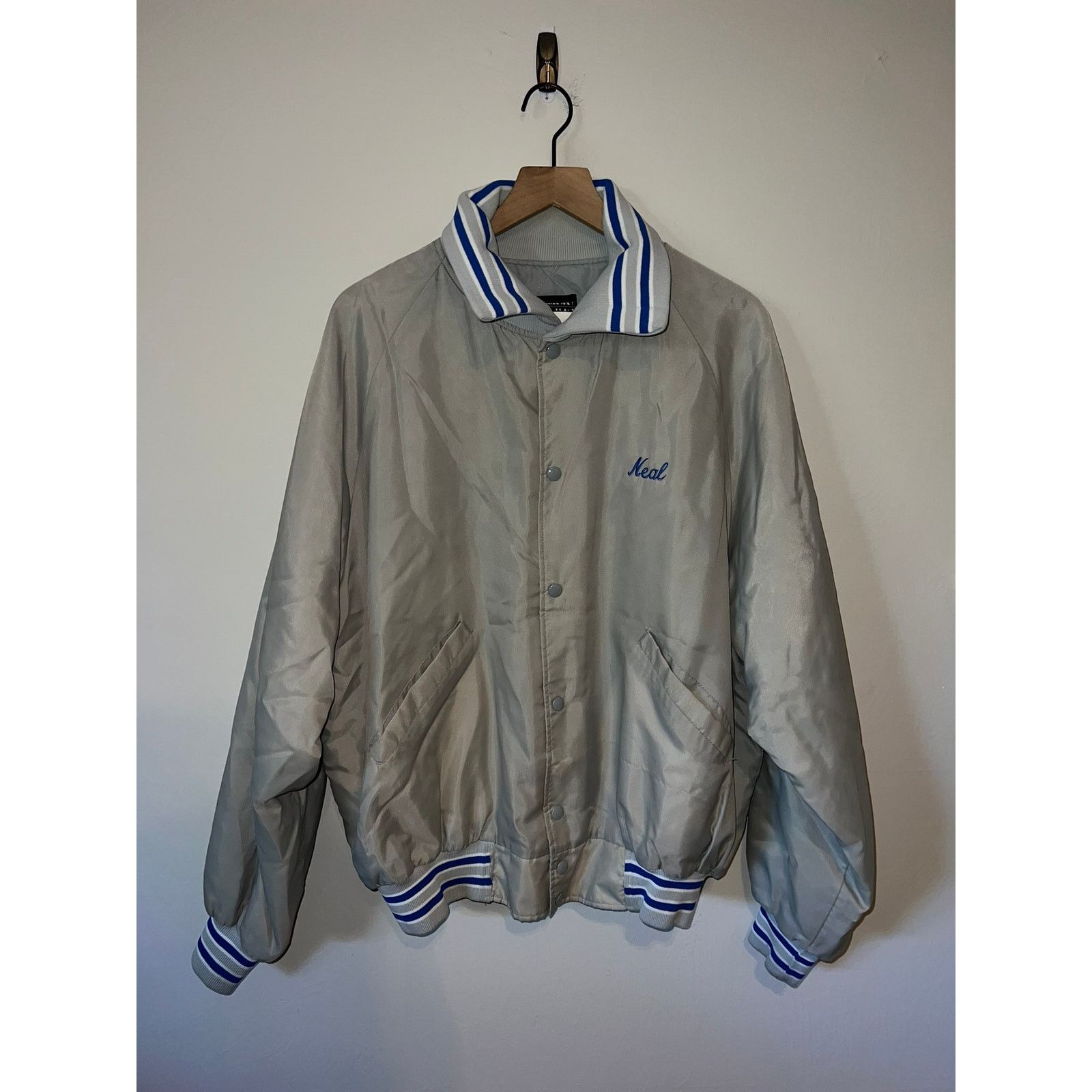 Vintage Vintage Air Force Bomber Jacket Falcon Quarterback AFA 80s L Size US L / EU 52-54 / 3 - 5 Thumbnail