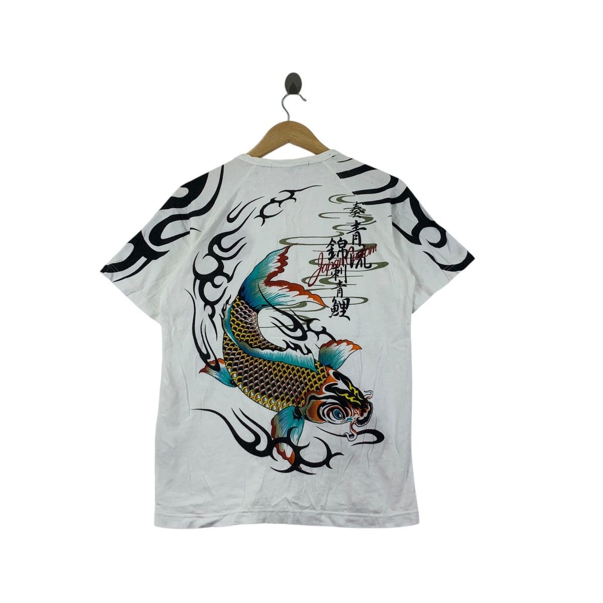 Other SUKAJAN T SHIRTS Japan Custom Koi Embroidered Tee Top Size US M / EU 48-50 / 2 - 8 Thumbnail