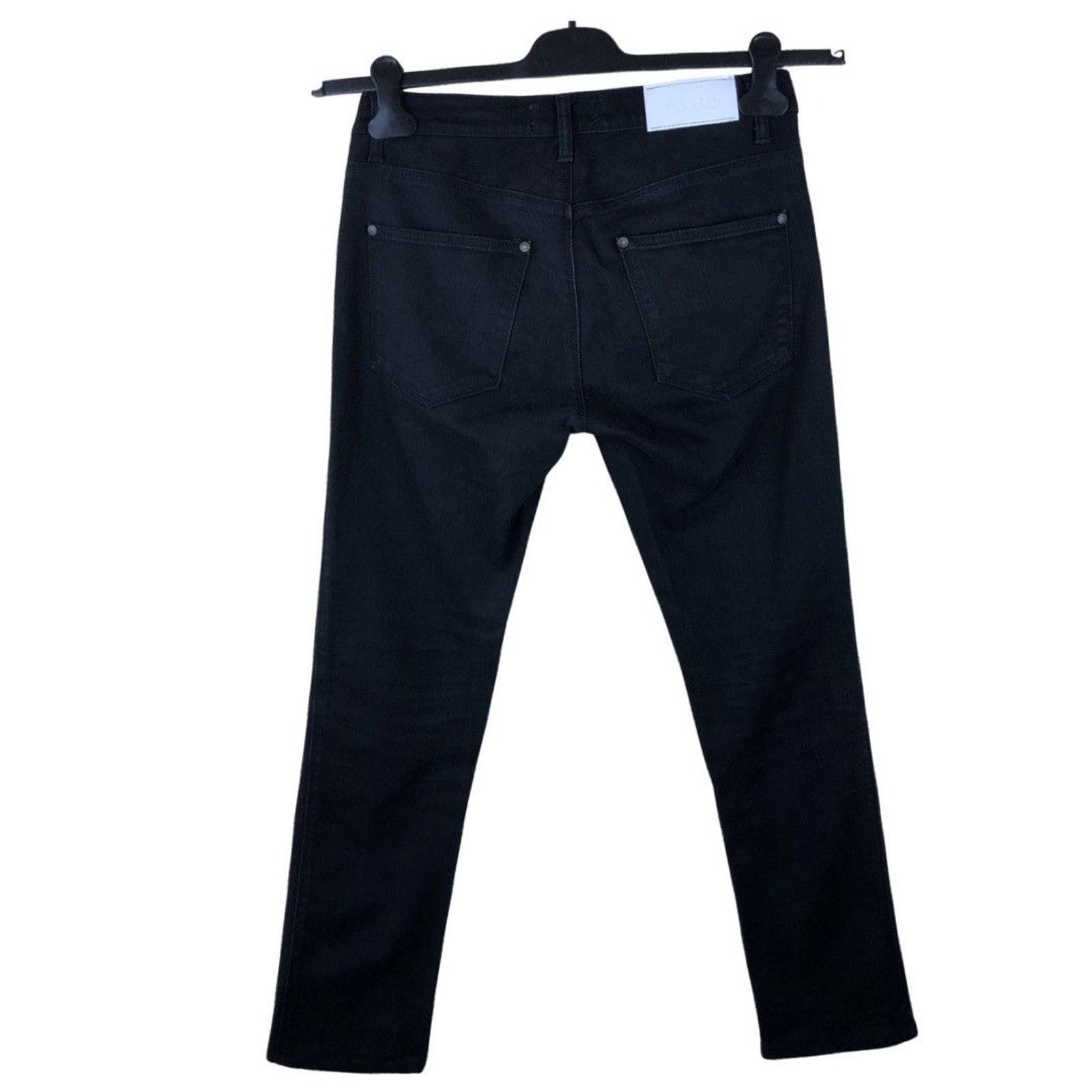 Acne Studios Acne Jeans Max Cash Black Size US 29 - 5 Thumbnail