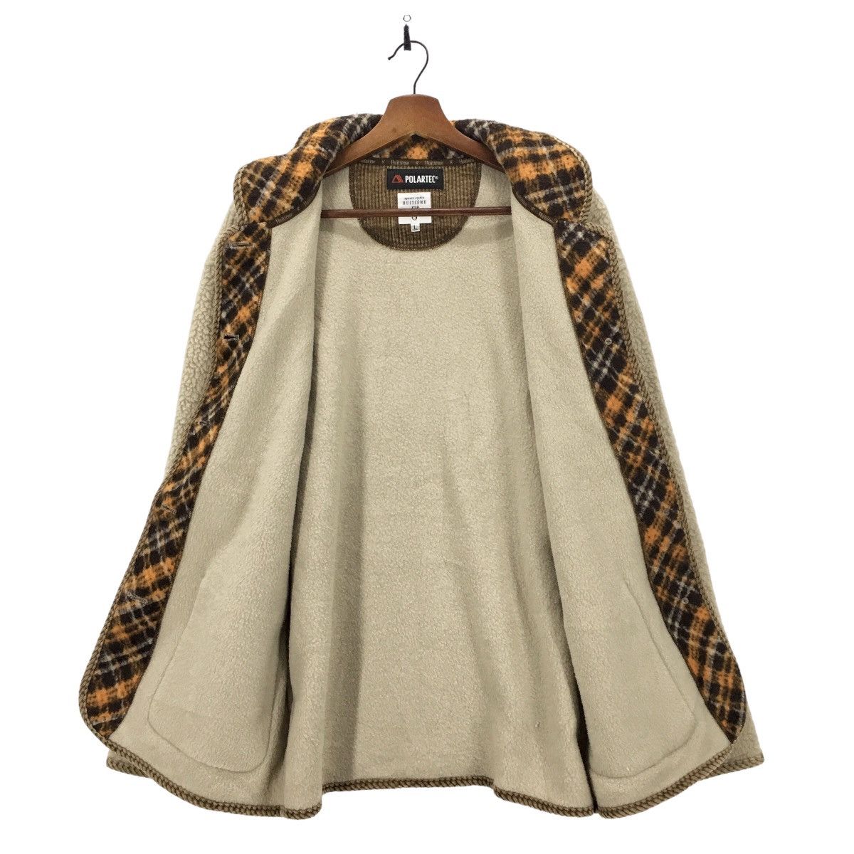 Japanese Brand × Other × Polartec = Studio 8e Huitième X Polartec Button Up Fleece Jacket Size L / US 10 / IT 46 - 5 Thumbnail