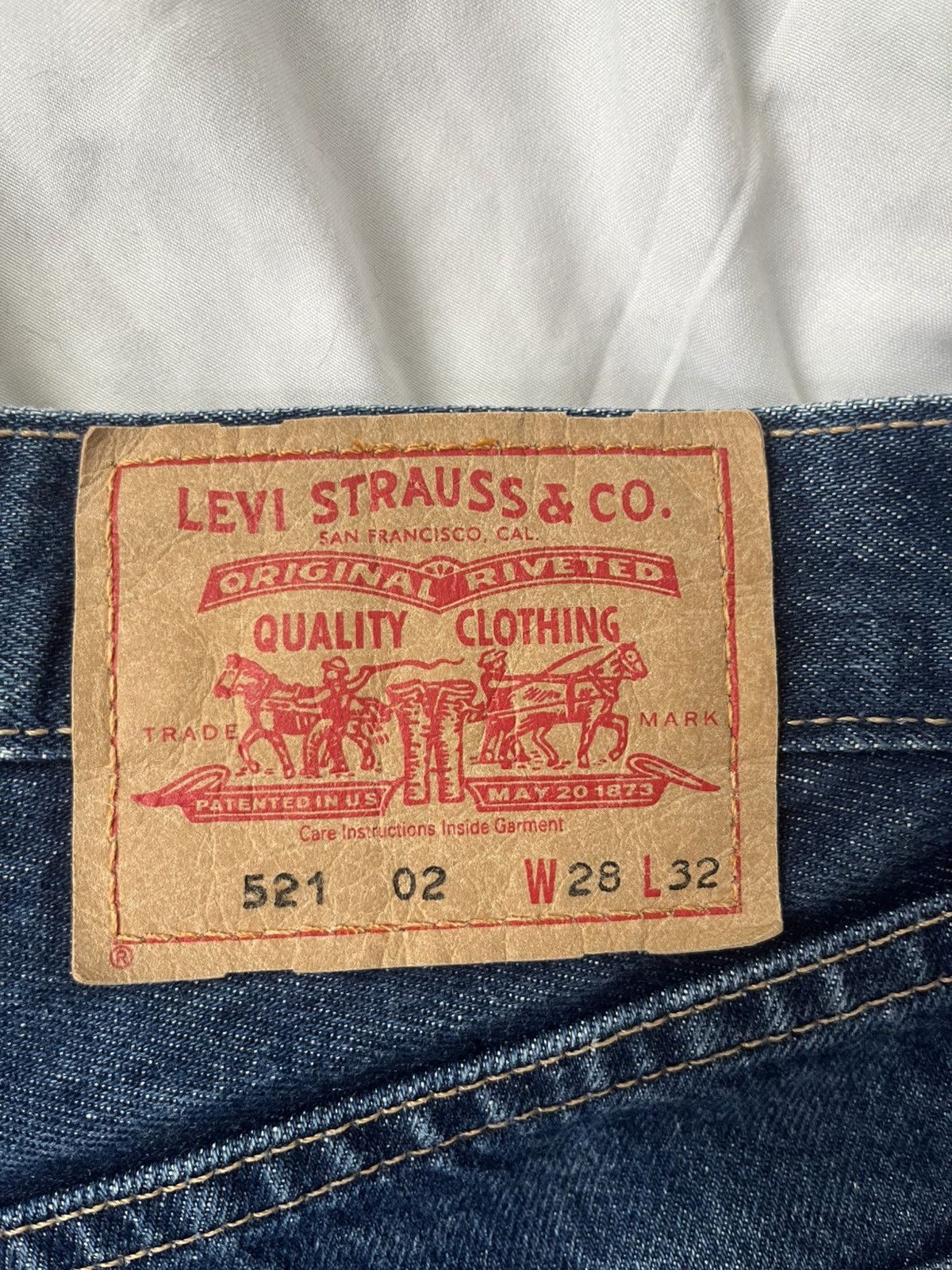 Levi's Made & Crafted upcycled vintage Levi’s tartan/plaid skirt Size 28" / US 6 / IT 42 - 6 Thumbnail