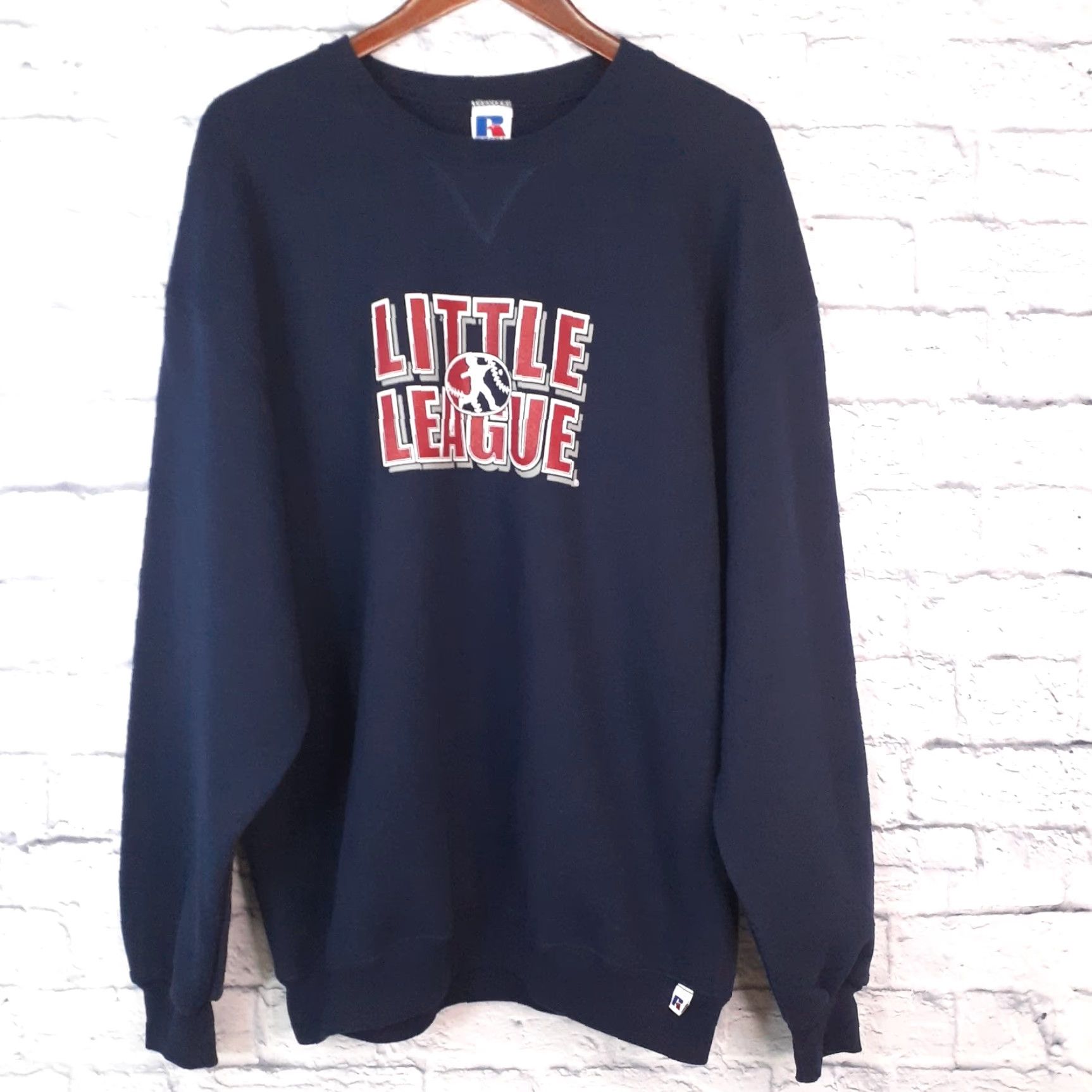 Russell Athletic VINTAGE Russell Athletic Sweatshirt Unisex Adults XL Blue Crew Neck Pullover Long Sleeve Cotton Blend All Seasons Regular Condition: Good Size US XL / EU 56 / 4 - 2 Thumbnail