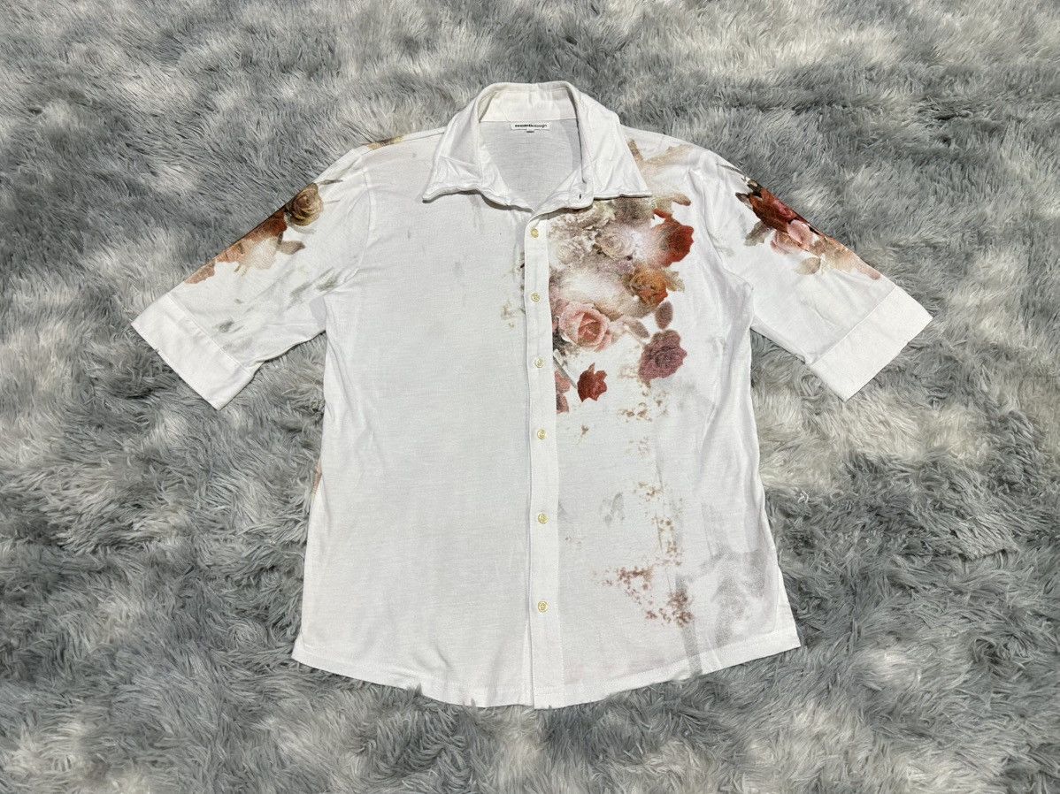 semanticdesign 🔥Sick Y2K Semantic Design Floral Poem Shirt Size US M / EU 48-50 / 2 - 1 Thumbnail