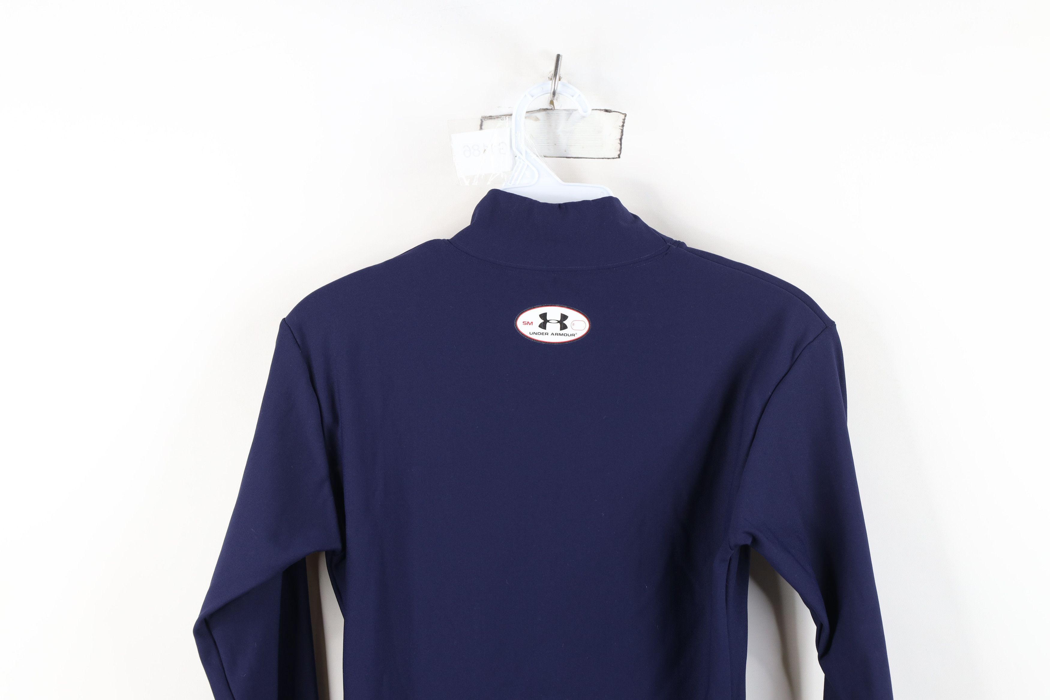 Under Armour Under Armour Compression Mock Neck Training T-Shirt Blue Size US S / EU 44-46 / 1 - 13 Thumbnail