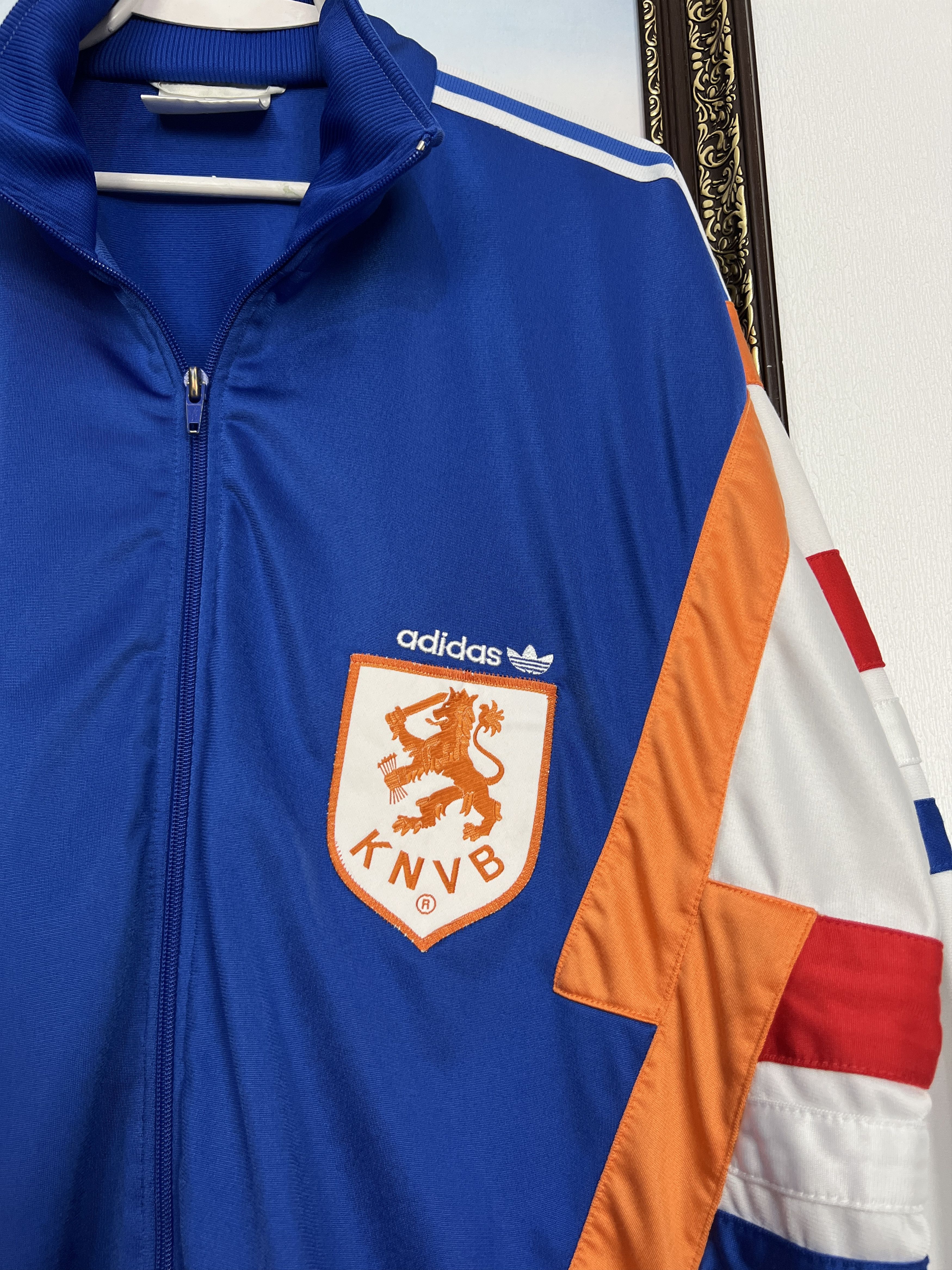 Adidas Vintage 90's Netherland Football Jacket Holland Track Top Size US XL / EU 56 / 4 - 3 Thumbnail