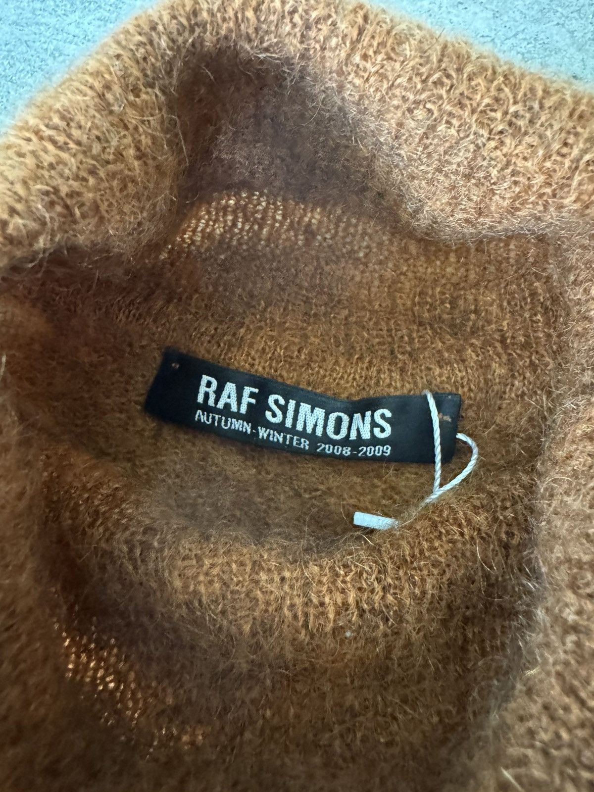 Raf Simons 08AW “Rothko knit” モヘアセーター ARCHIVE AW 08 RAF SIMONS RUNWAY ROTHKO MOHAIR KNIT SWEATER