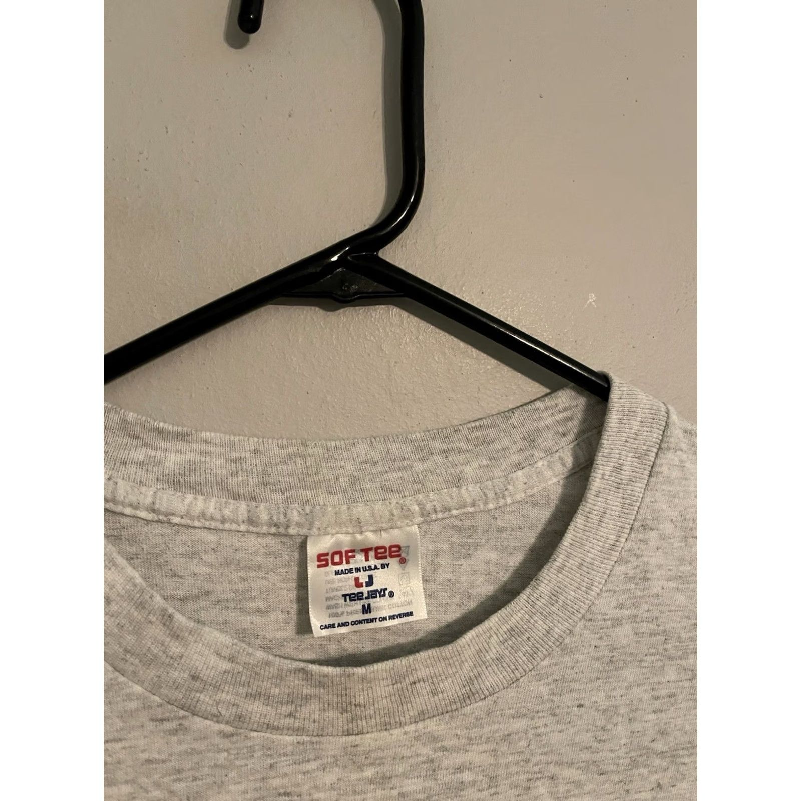 Vintage VINTAGE Heather Gray Single Stitch Hawaii Palm Tree Made in USA T-Shirt Adult M Size US M / EU 48-50 / 2 - 3 Thumbnail