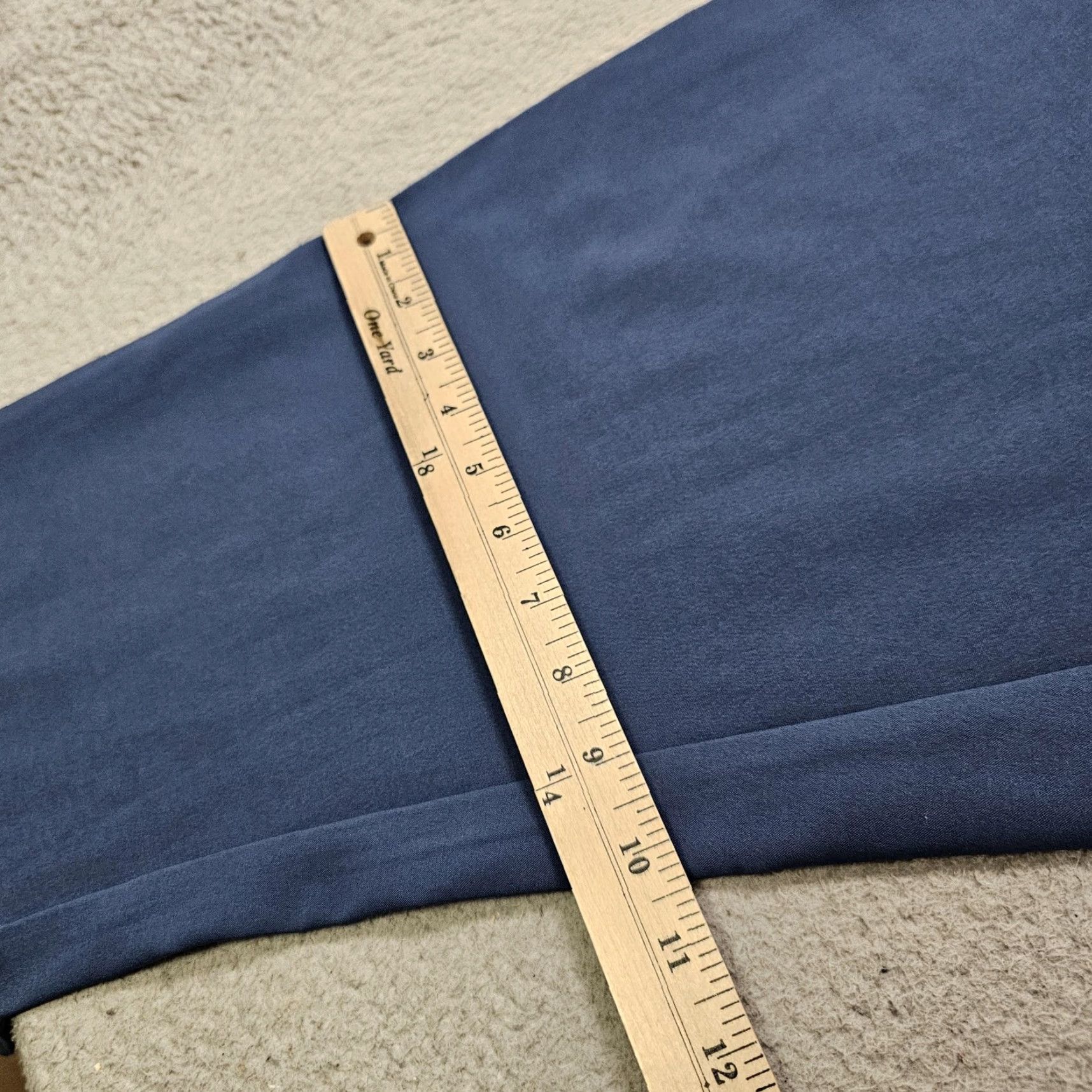 Chubbies Chubbies Pants Mens 2XL Blue Stretch Chino Elastic Drawstring Waist Casual Size US 39 - 6 Thumbnail