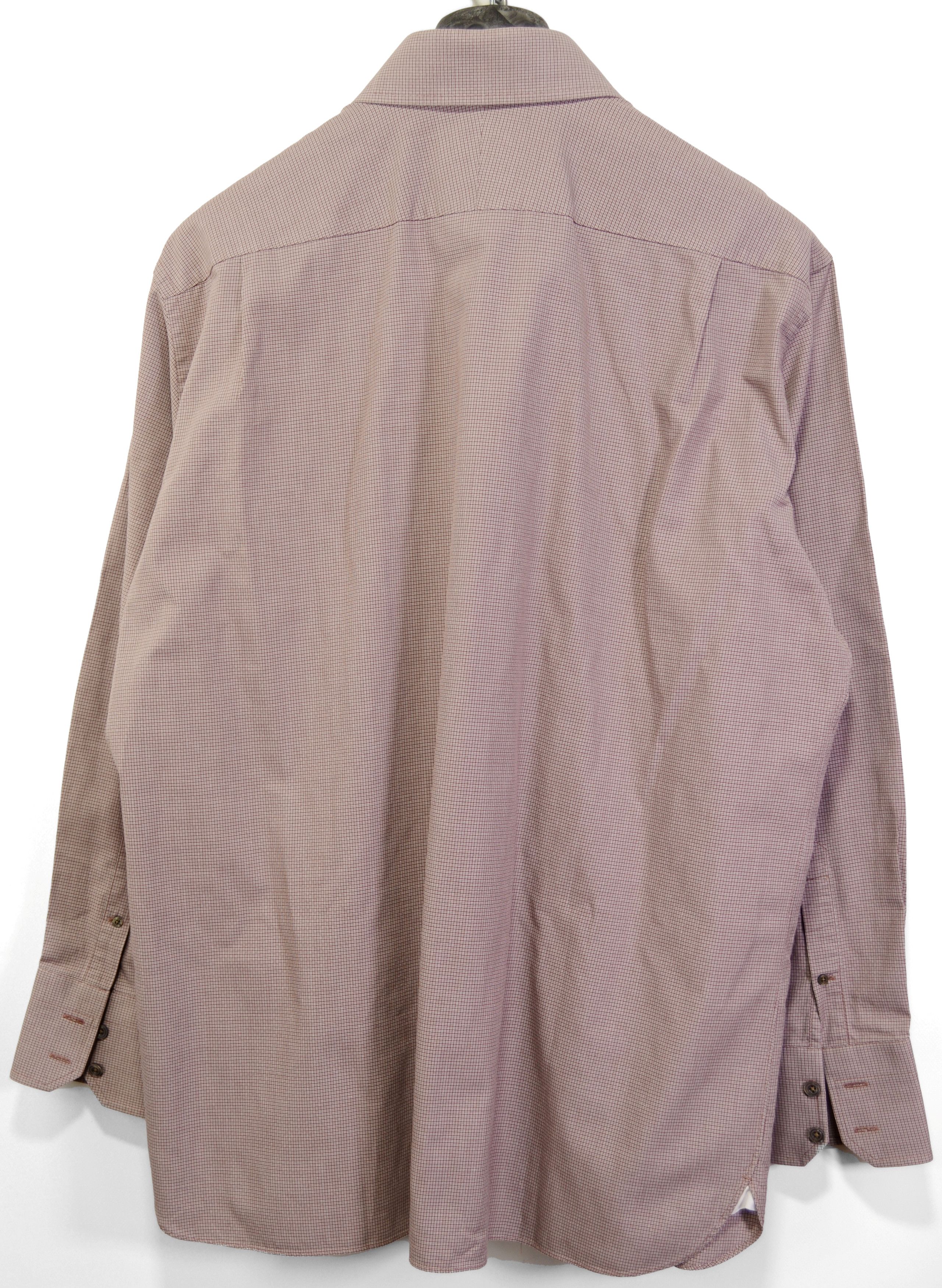 Tom Ford MTO Amazing Men's Tom Ford Shirt 48 Brown Cotton Italy Size US XXL / EU 58 / 5 - 3 Thumbnail