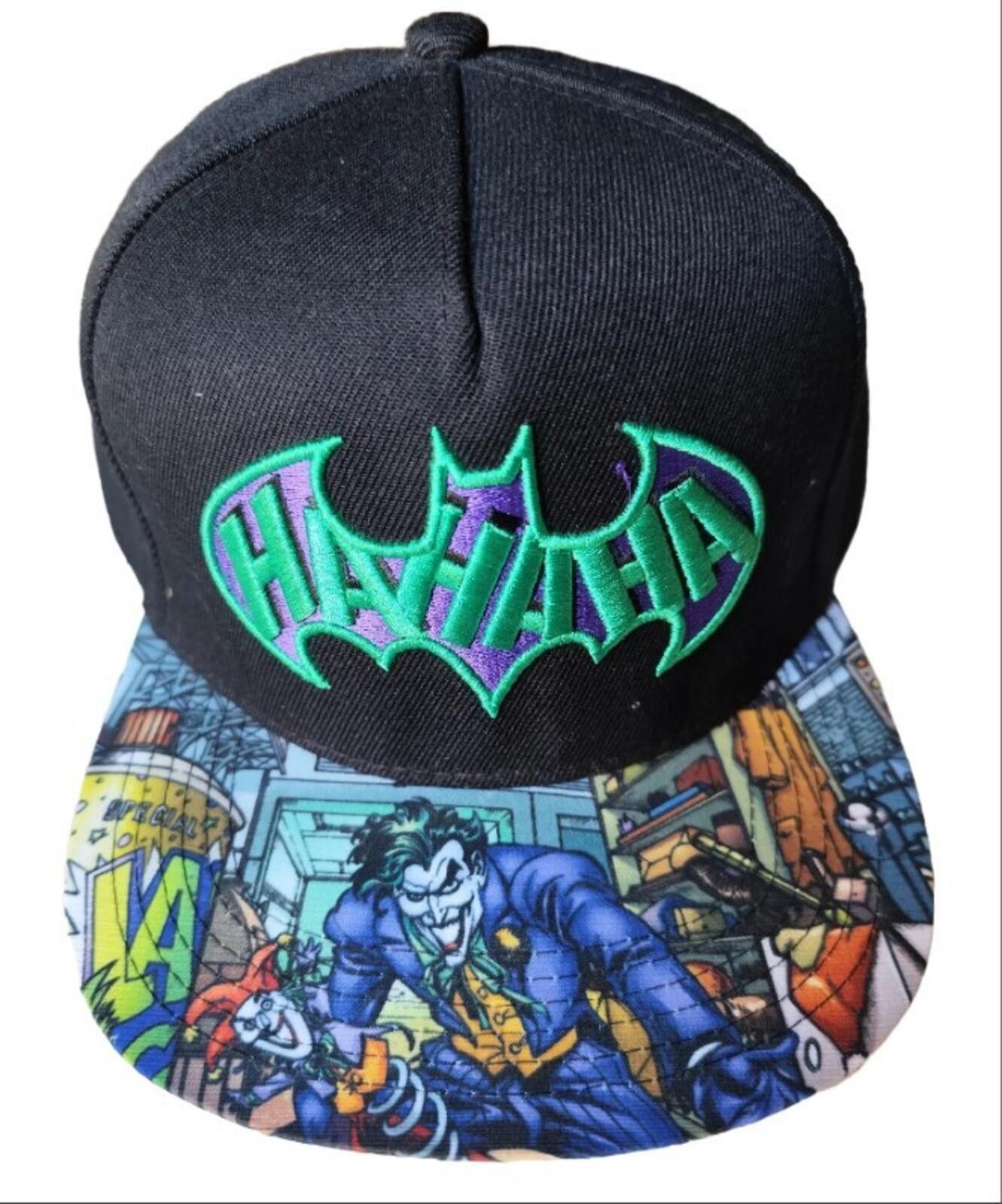 Jomers DC Comics Batman The Joker Purple Black Green Snapback Hat Size ONE SIZE - 1 Thumbnail
